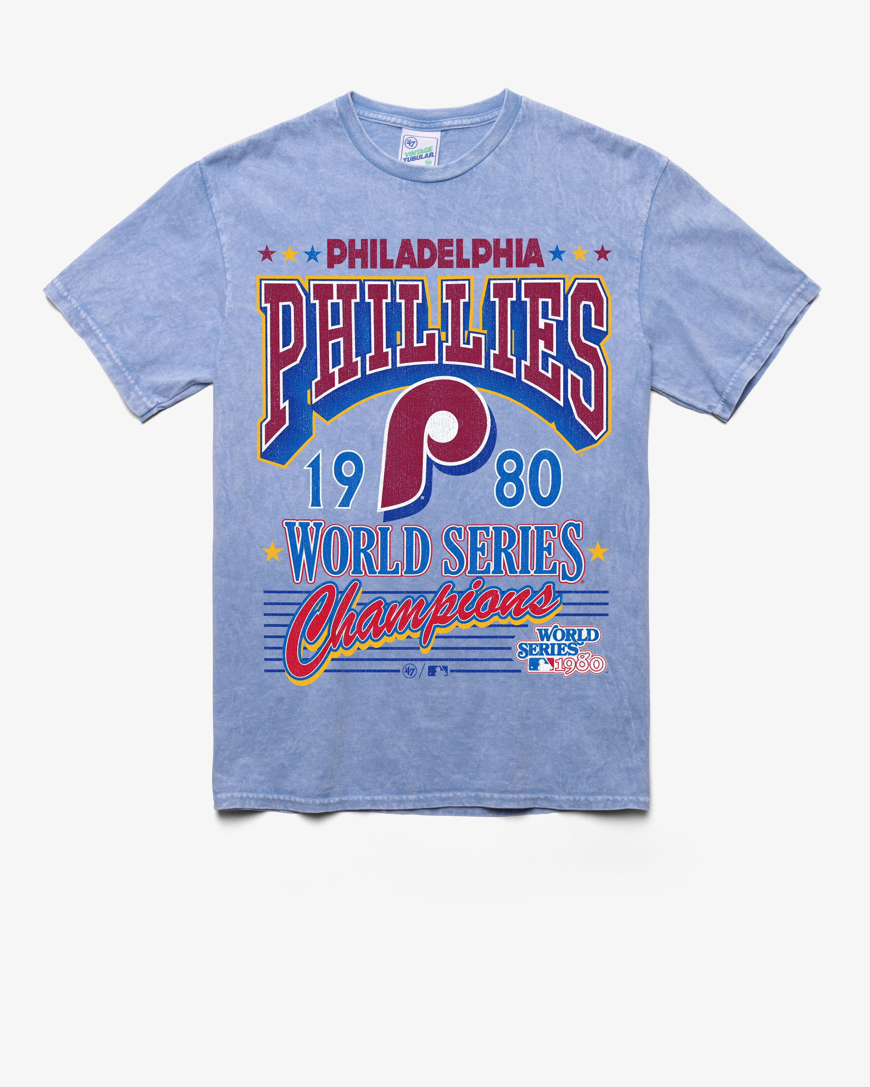 PHILADELPHIA PHILLIES COOPERSTOWN WORLD SERIES LOCKER '47 VINTAGE TUBULAR TEE sold by 47