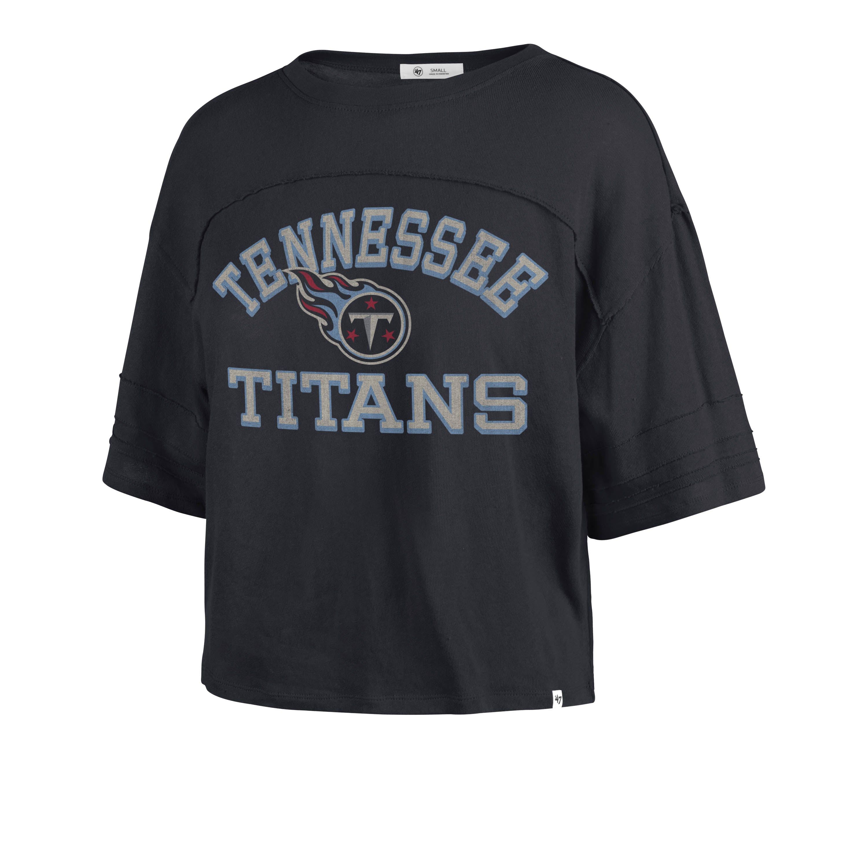 TENNESSEE TITANS HALF MOON '47 STEVIE CROP TEE WOMENS sold by 47