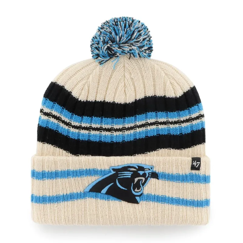 CAROLINA PANTHERS HONE '47 CUFF KNIT sold by 47