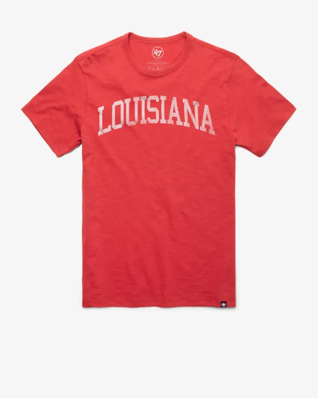 LOUISIANA AT LAFAYETTE RAGIN CAJUNS CLASSIC BLOCK '47 SCRUM TEE sold by 47