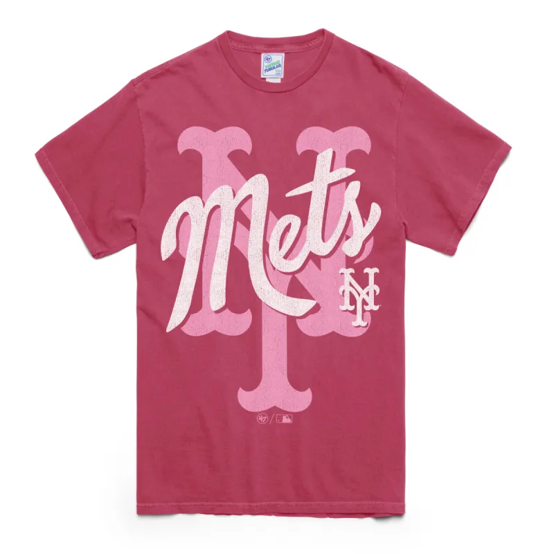 NEW YORK METS DOPAMINE TRADITION VINTAGE '47 TUBULAR BOYFRIEND TEE WOMENS sold by 47