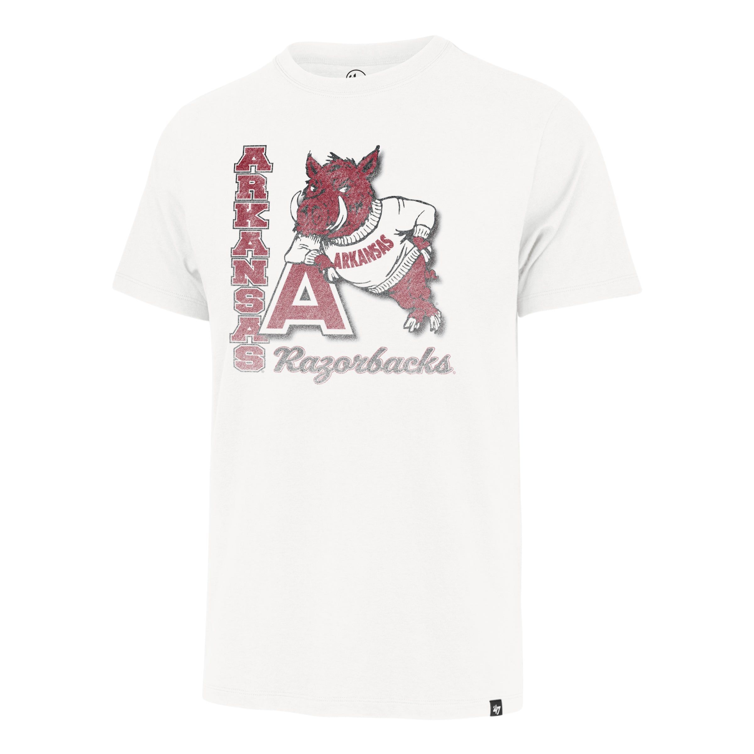 ARKANSAS RAZORBACKS VINTAGE PHASE OUT '47 FRANKLIN TEE sold by 47