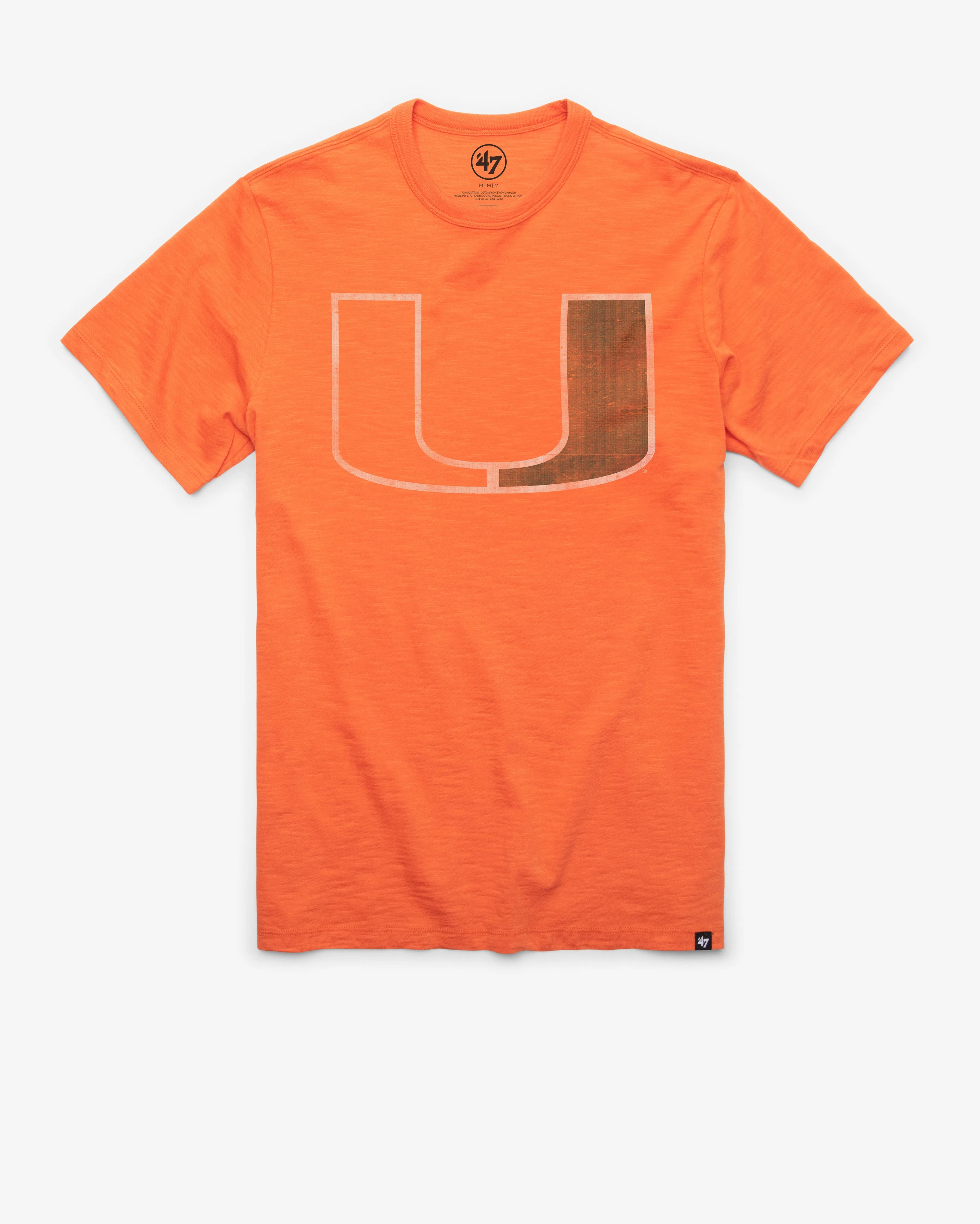 MIAMI HURRICANES GRIT '47 SCRUM TEE sold by 47