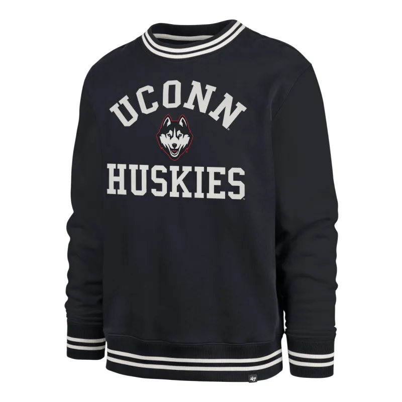 CONNECTICUT HUSKIES UCONN CLUBHOUSE VIEW '47 SIERRA CREW made by 47