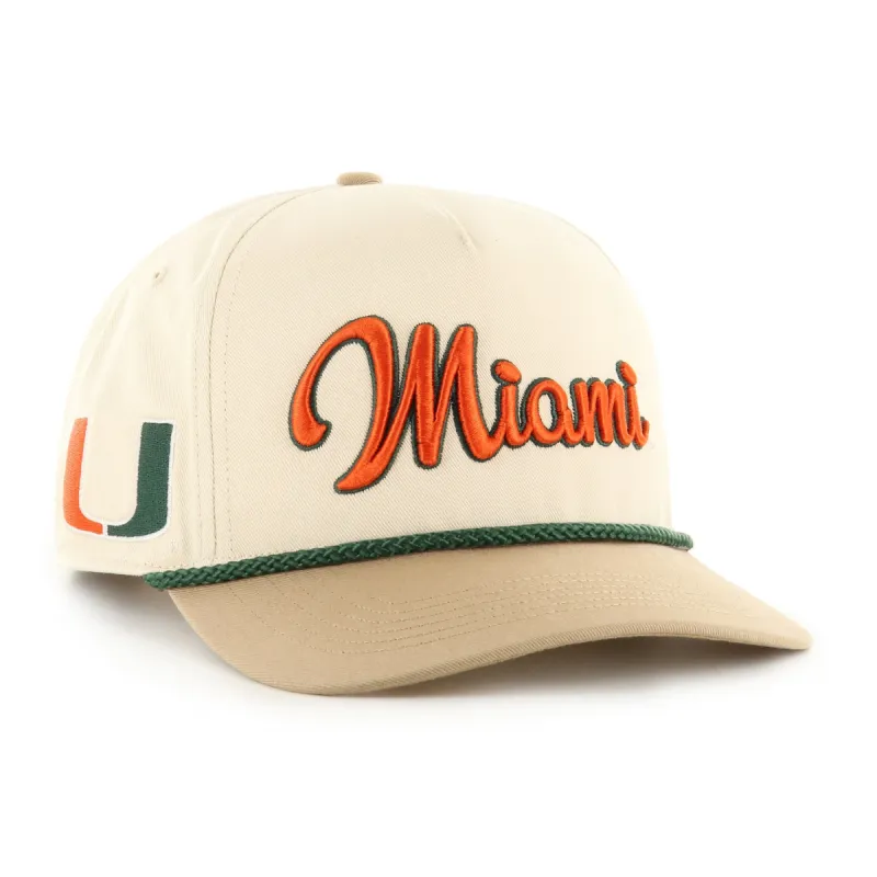 MIAMI HURRICANES OVERHAND TWO TONE '47 HITCH sold by 47