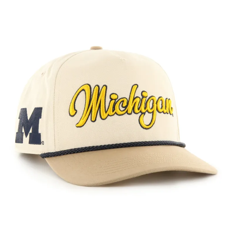 MICHIGAN WOLVERINES OVERHAND TWO TONE '47 HITCH sold by 47