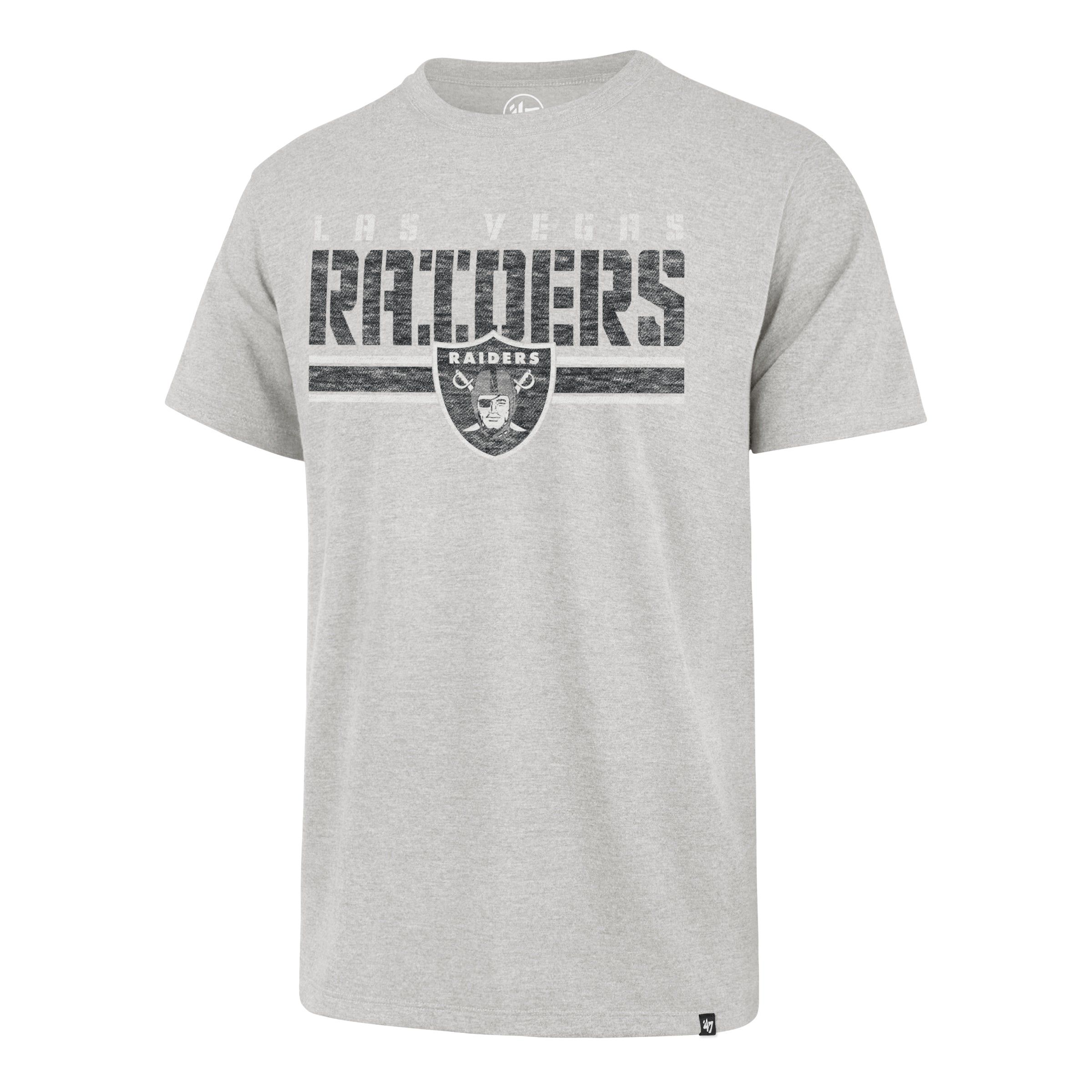 LAS VEGAS RAIDERS STRIPE THRU '47 FRANKLIN TEE sold by 47