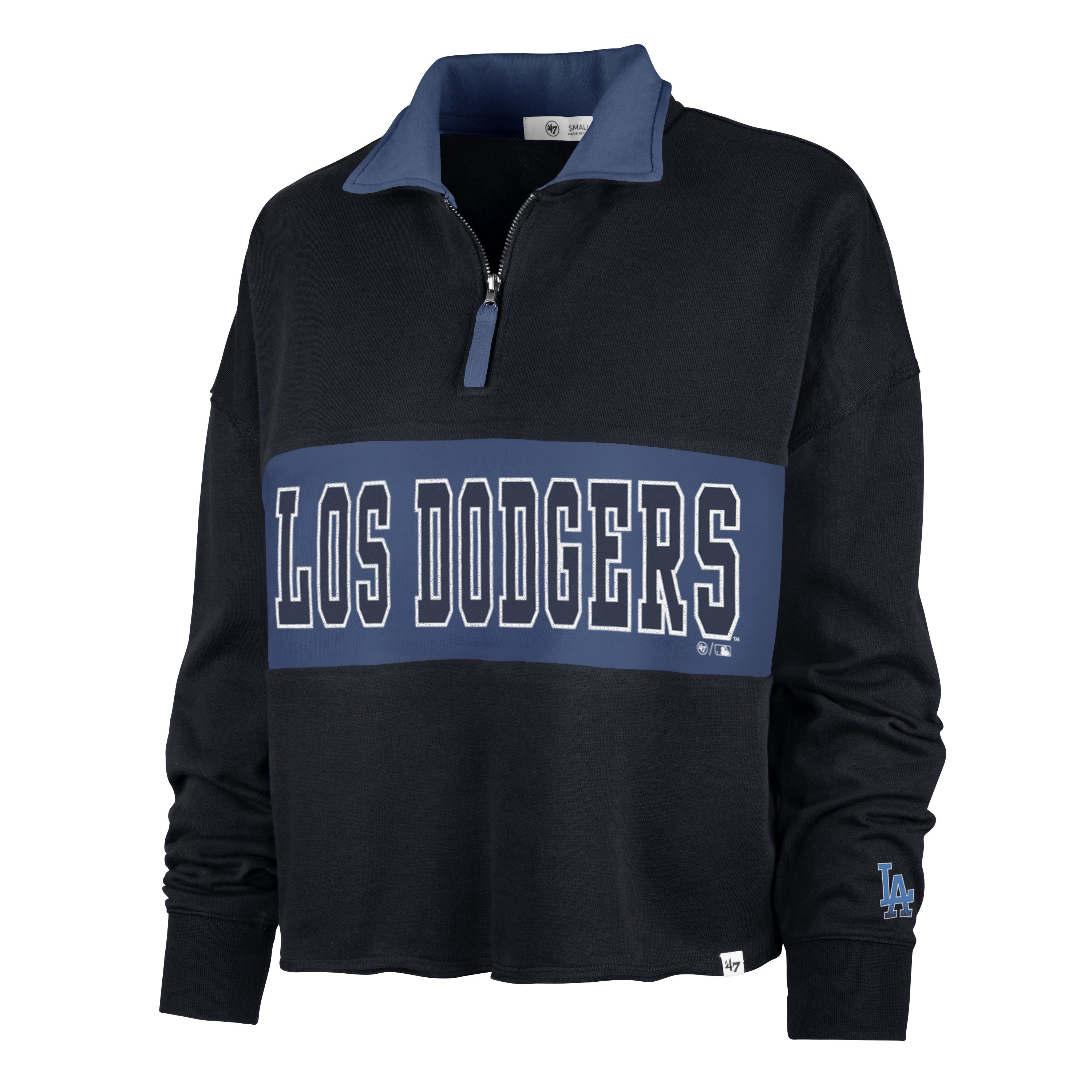 LOS ANGELES DODGERS CITY CONNECT REMI '47 1/4 ZIP WOMENS sold by 47