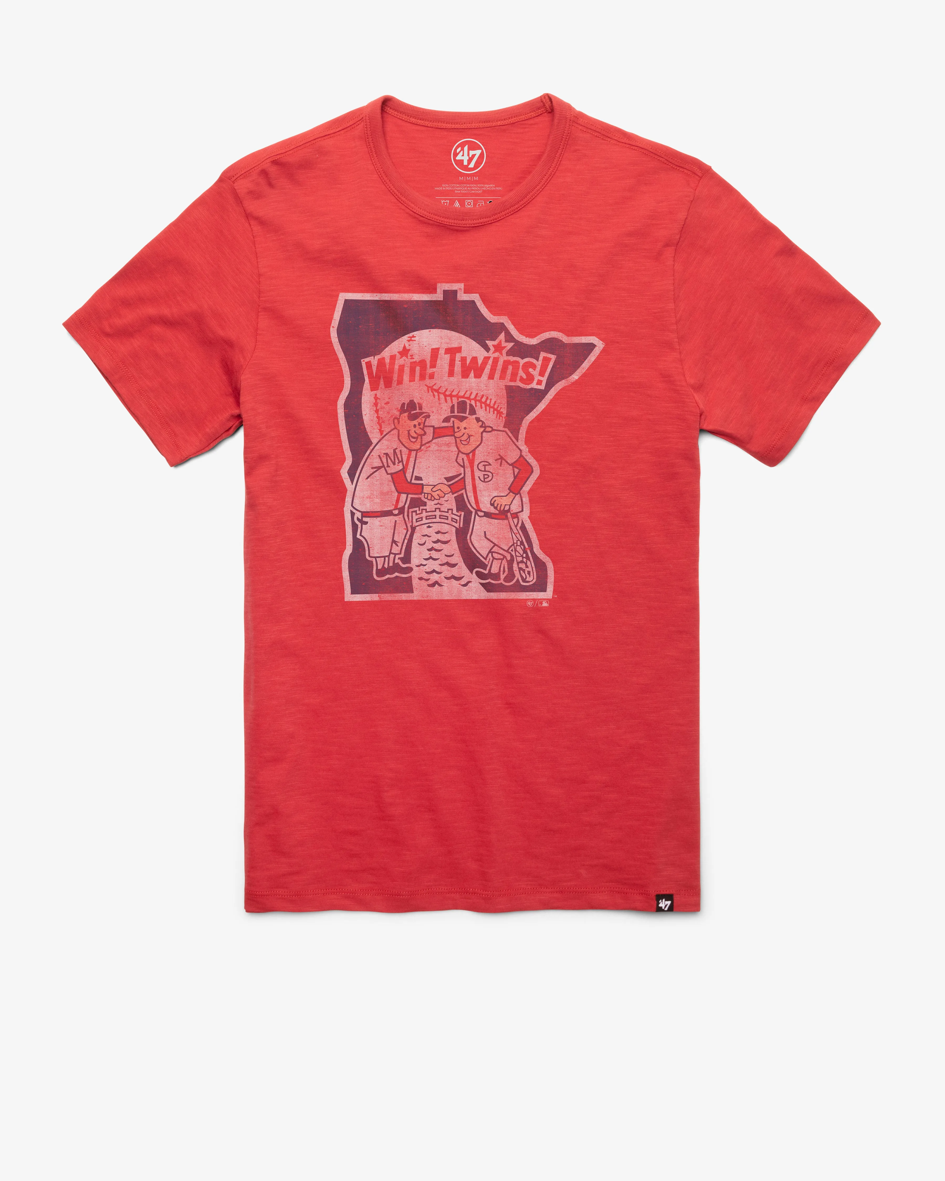 MINNESOTA TWINS COOPERSTOWN GRIT '47 SCRUM TEE sold by 47