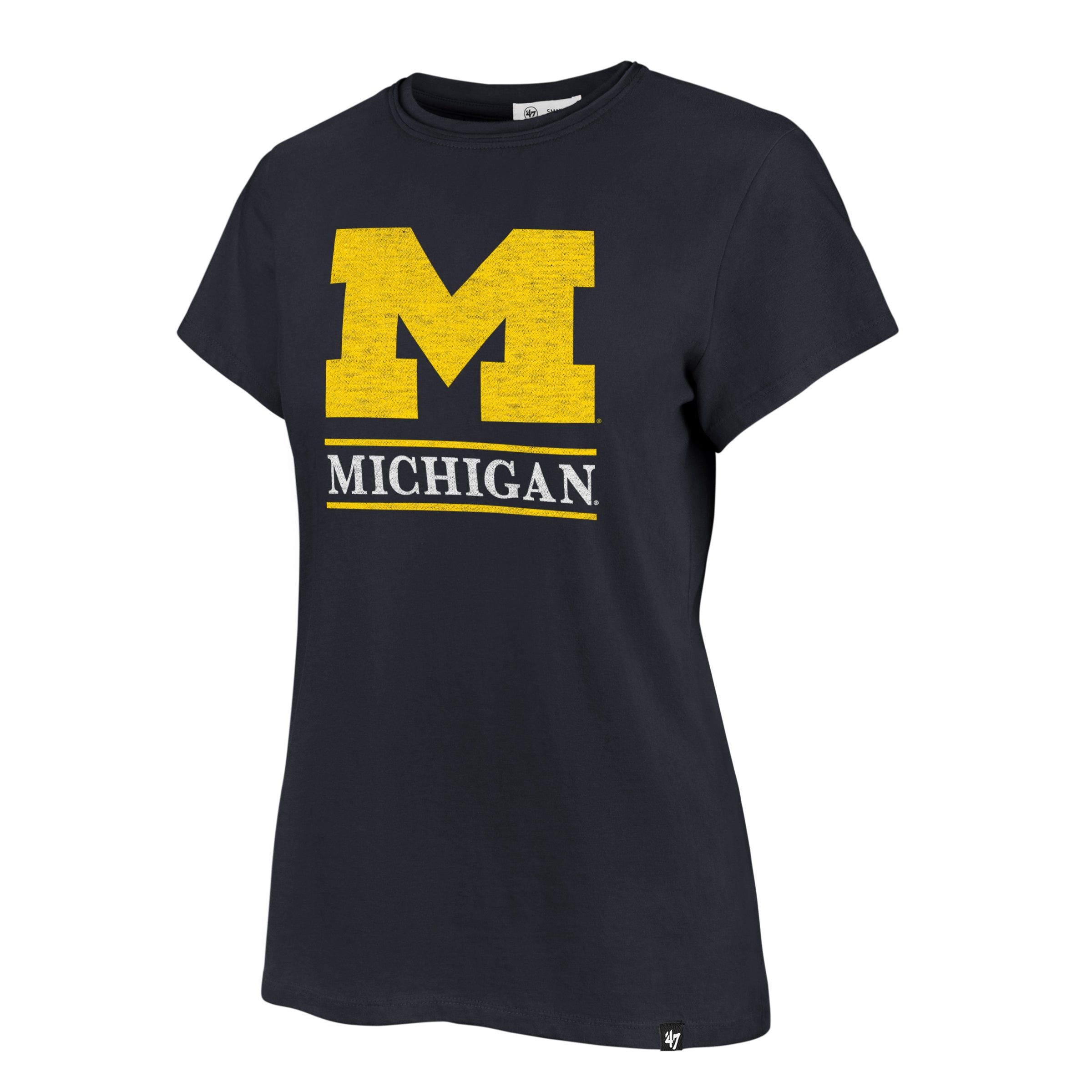 MICHIGAN WOLVERINES FINELINE FRANKIE TEE WMN sold by 47
