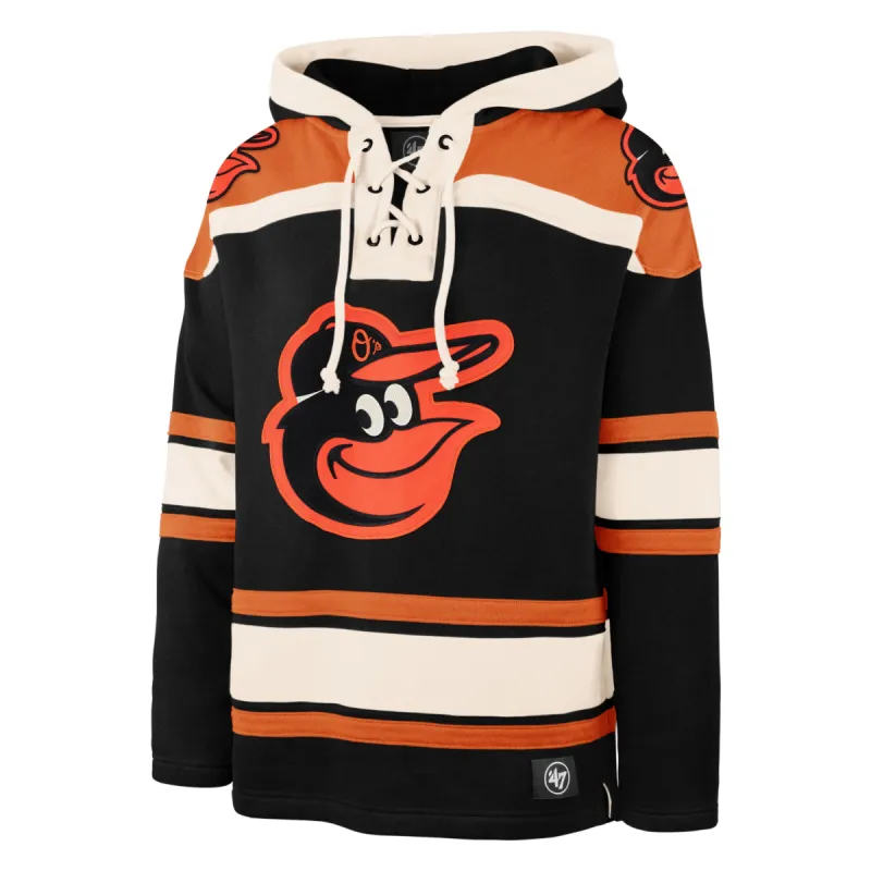 BALTIMORE ORIOLES SUPERIOR '47 LACER PULLOVER HOOD sold by 47