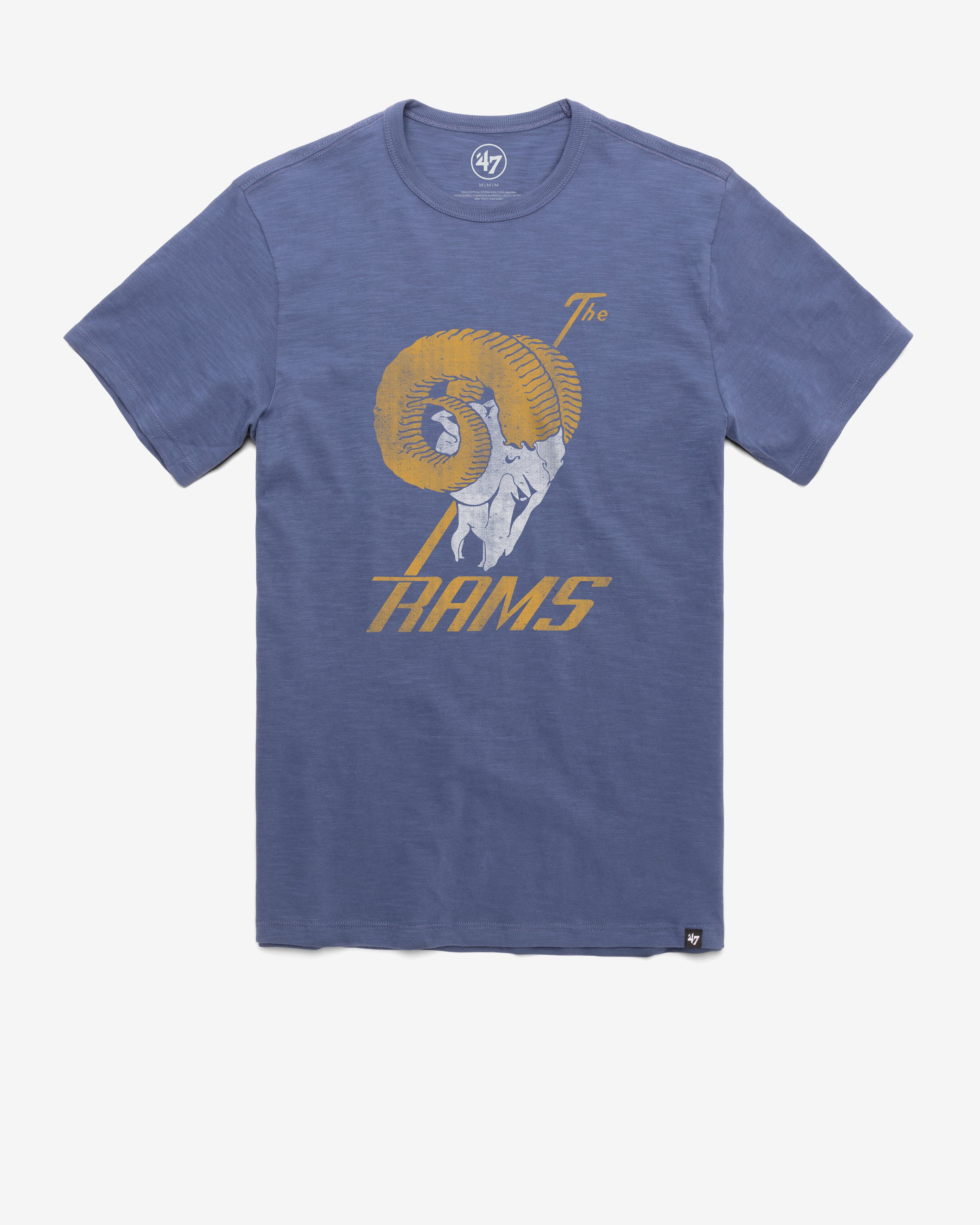 LOS ANGELES RAMS HISTORIC GRIT VINTAGE '47 SCRUM TEE sold by 47