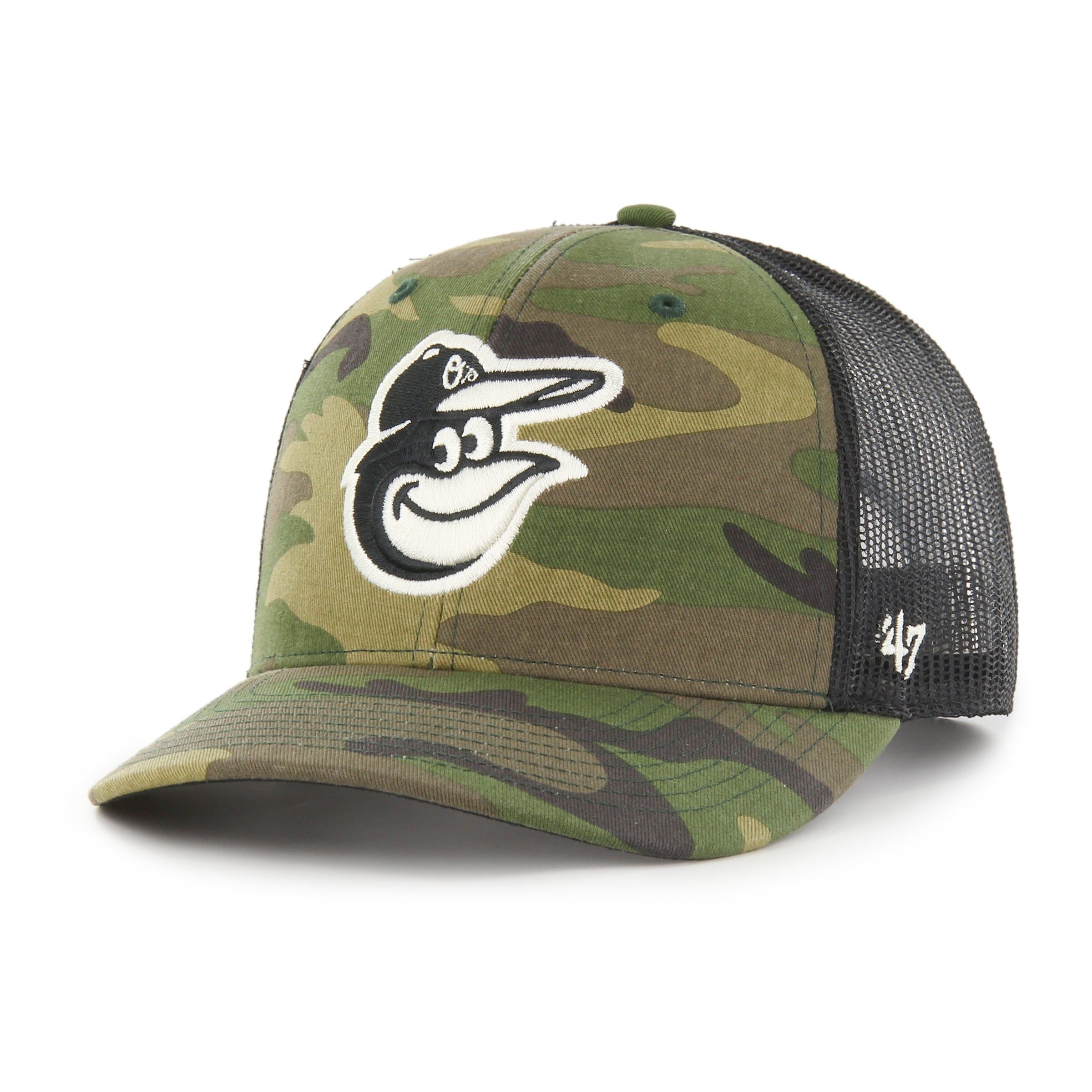 BALTIMORE ORIOLES CAMO '47 TRUCKER sold by 47