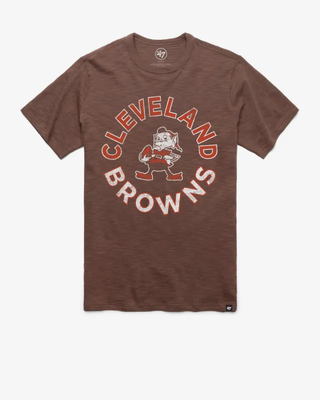 CLEVELAND BROWNS HISTORIC ROUNDED '47 SCRUM TEE sold by 47