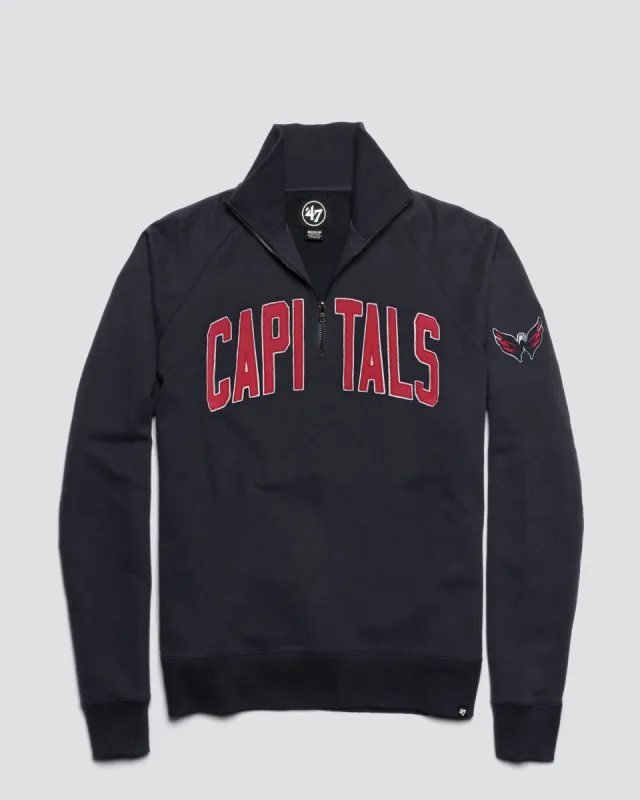 WASHINGTON CAPITALS BANKS '47 HARRIS SCRIMMAGE 1/4 ZIP sold by 47