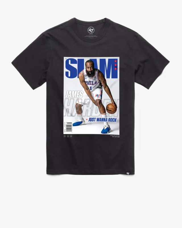 PHILADELPHIA 76ERS PLAYER SLAM '47 FRANKLIN TEE sold by 47