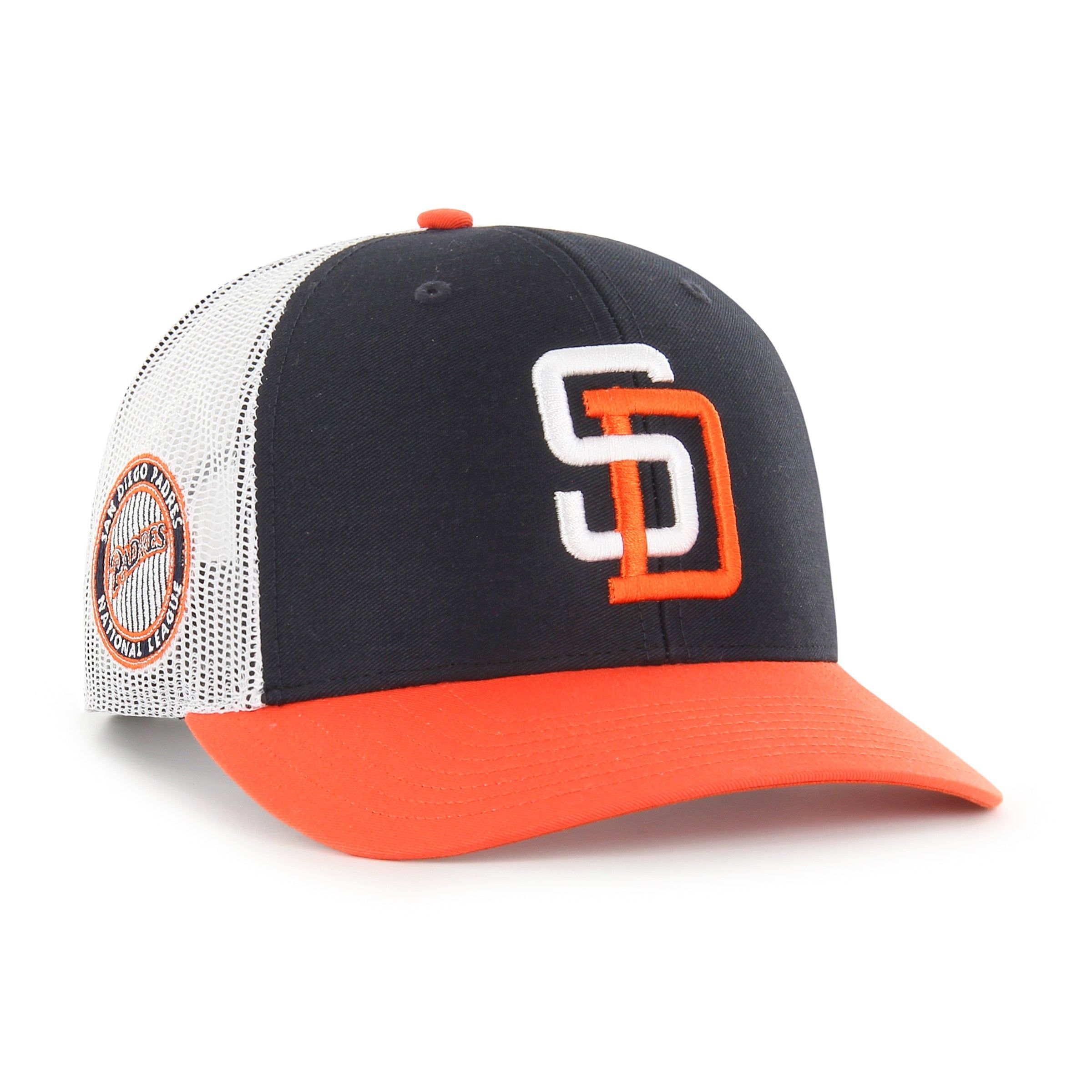 SAN DIEGO PADRES COOPERSTOWN SIDE NOTE '47 TRUCKER sold by 47