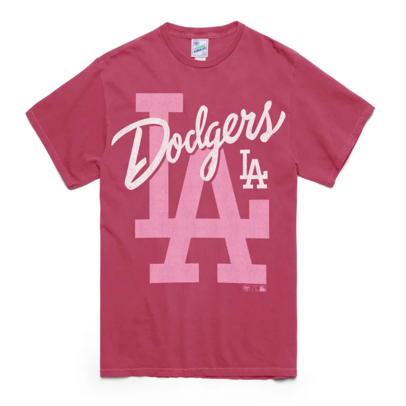 LOS ANGELES DODGERS DOPAMINE TRADITION VINTAGE '47 TUBULAR BOYFRIEND TEE WOMENS sold by 47