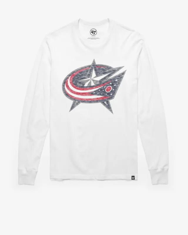 COLUMBUS BLUE JACKETS PREMIER '47 FRANKLIN LONG SLEEVE TEE sold by 47