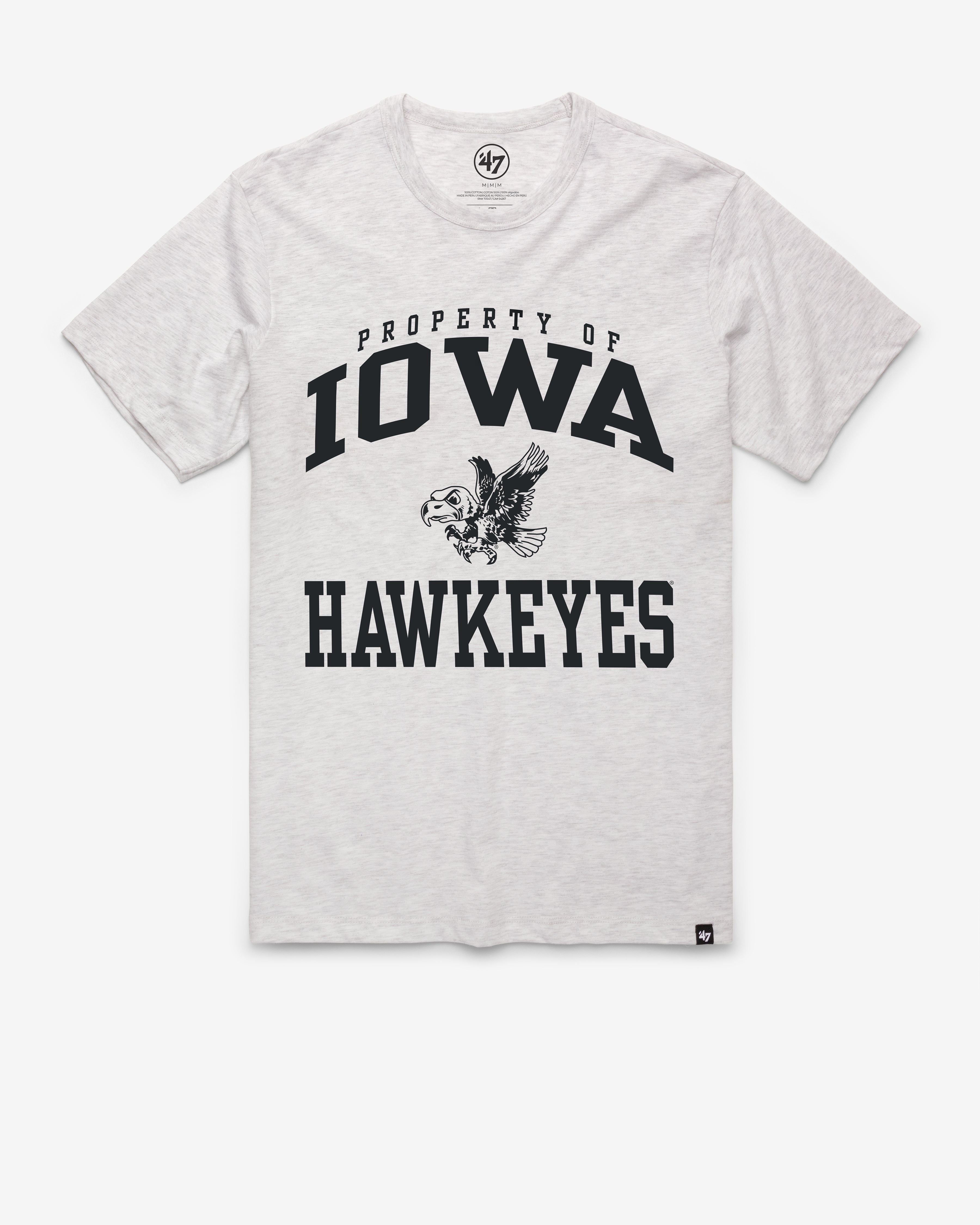 IOWA HAWKEYES VINTAGE PROPERTY OF ARCH '47 FRANKLIN TEE sold by 47