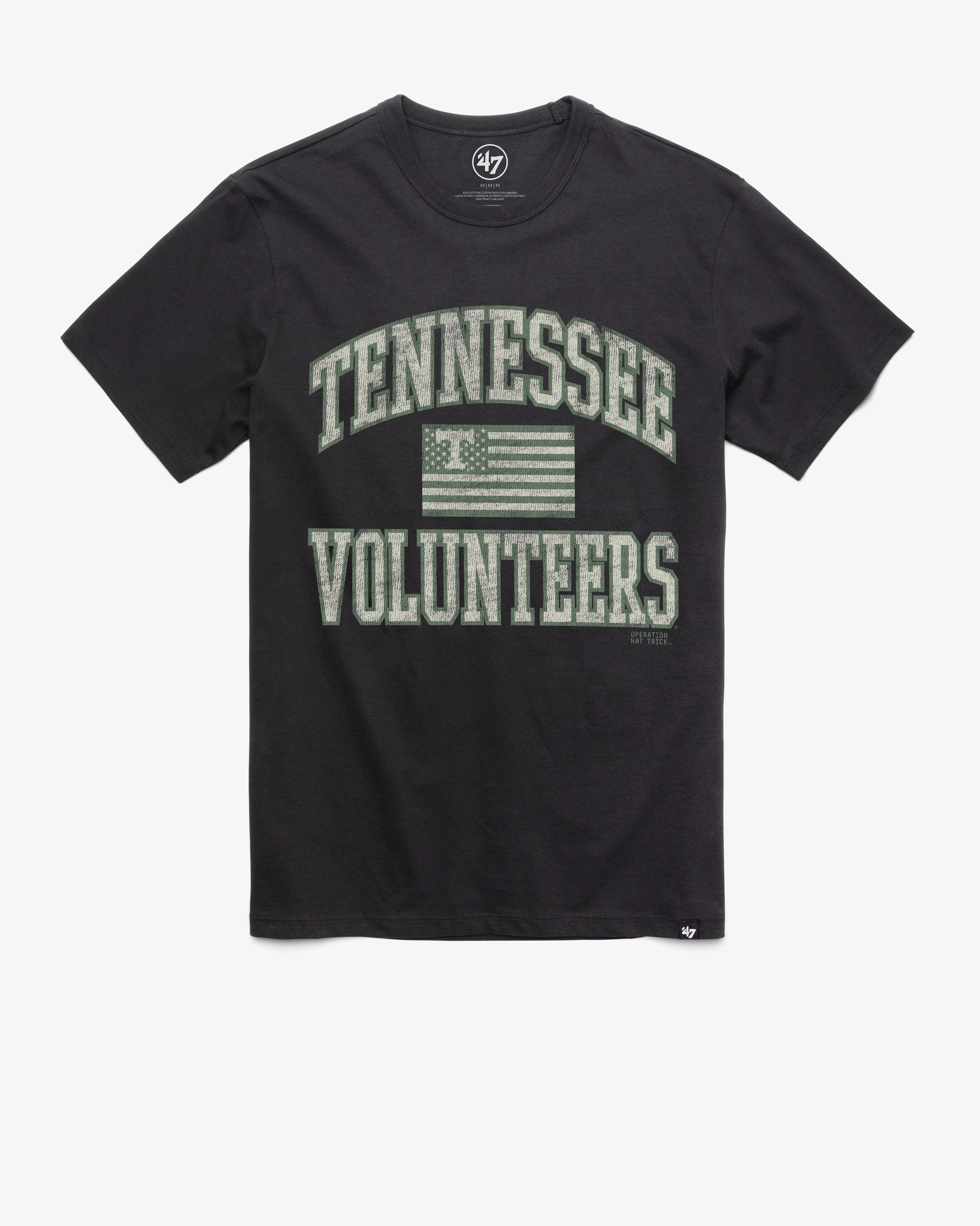TENNESSEE VOLUNTEERS OPERATION HAT TRICK OHT MAJOR '47 FRANKLIN TEE sold by 47
