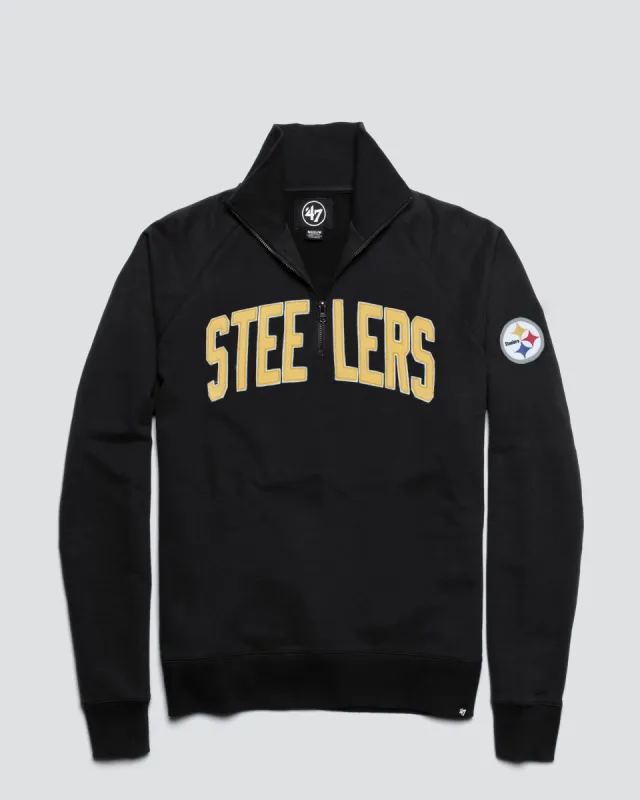 PITTSBURGH STEELERS BANKS '47 HARRIS SCRIMMAGE 1/4 ZIP sold by 47