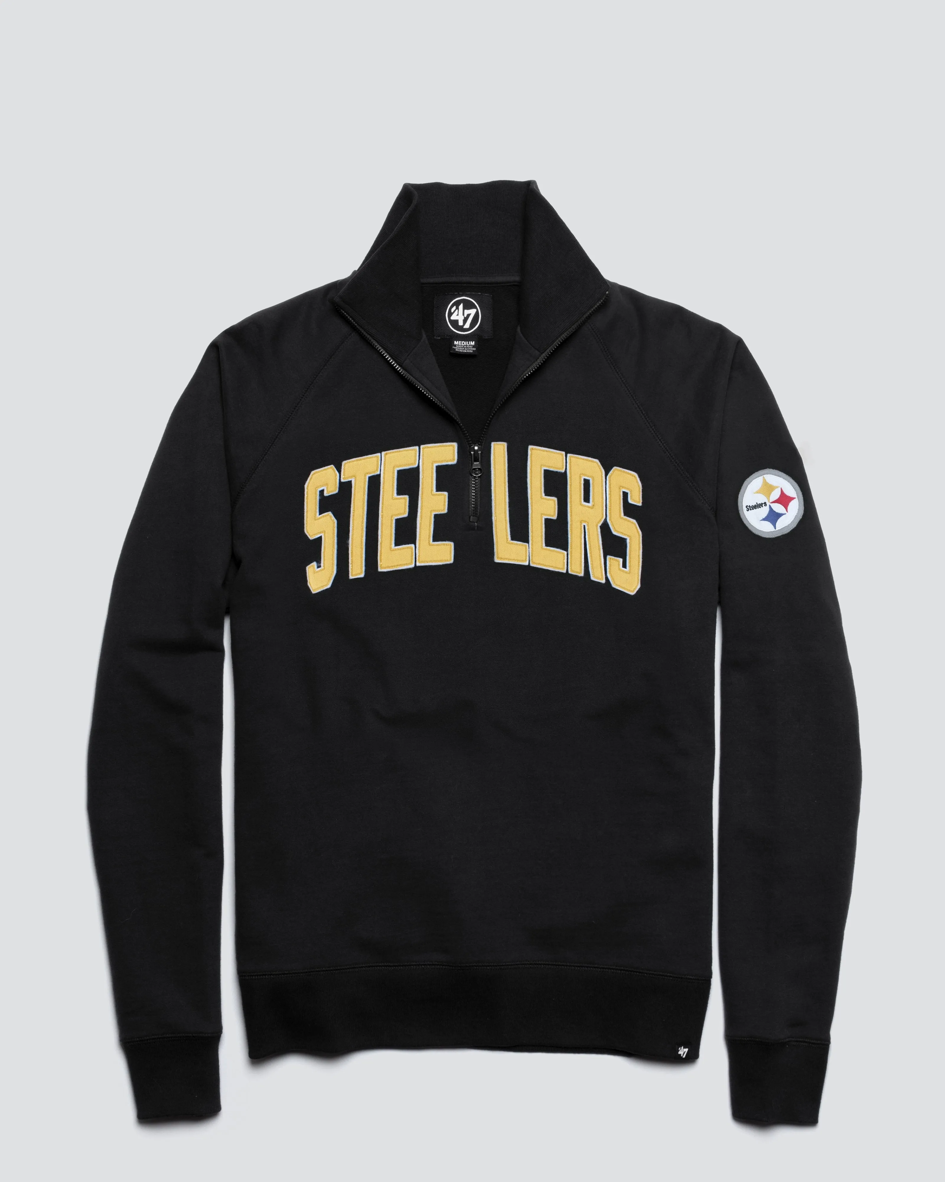 PITTSBURGH STEELERS BANKS '47 HARRIS SCRIMMAGE 1/4 ZIP sold by 47