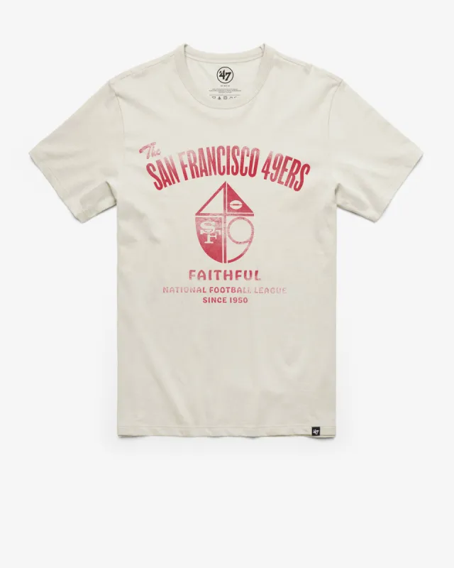 SAN FRANCISCO 49ERS HISTORIC WIDE OPEN '47 FRANKLIN TEE sold by 47