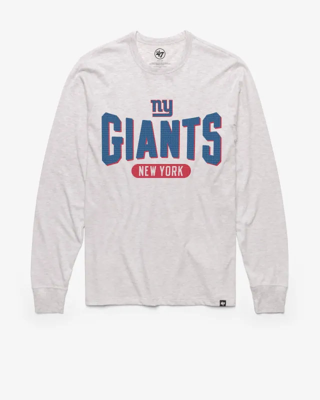NEW YORK GIANTS OUTSTRETCH '47 FRANKLIN LONG SLEEVE TEE sold by 47
