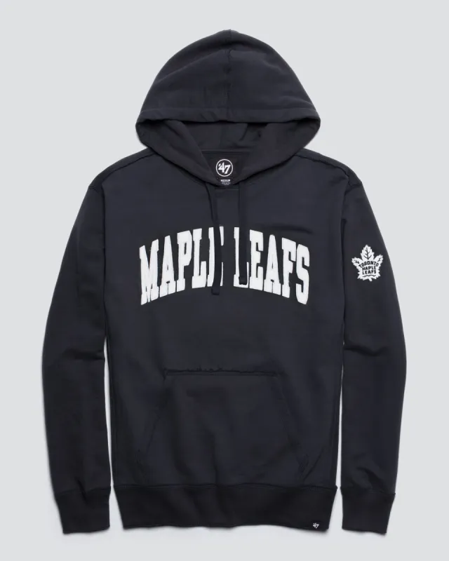 TORONTO MAPLE LEAFS RELIC '47 HARRIS SCRIMMAGE HOOD sold by 47