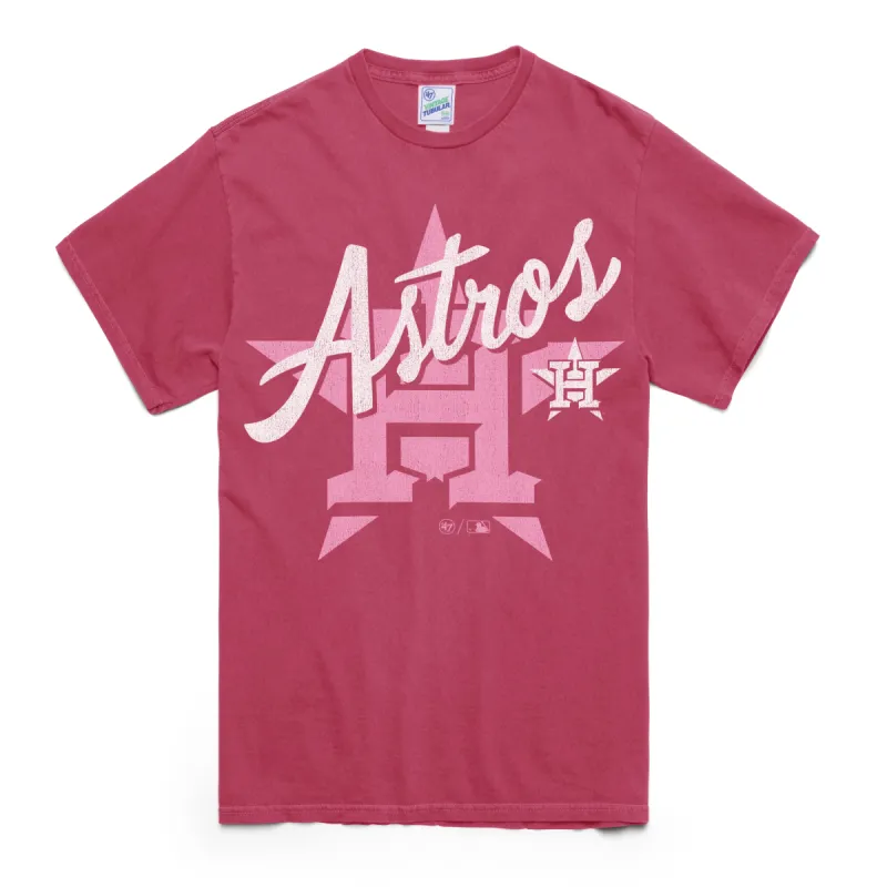 HOUSTON ASTROS DOPAMINE TRADITION VINTAGE '47 TUBULAR BOYFRIEND TEE WOMENS sold by 47