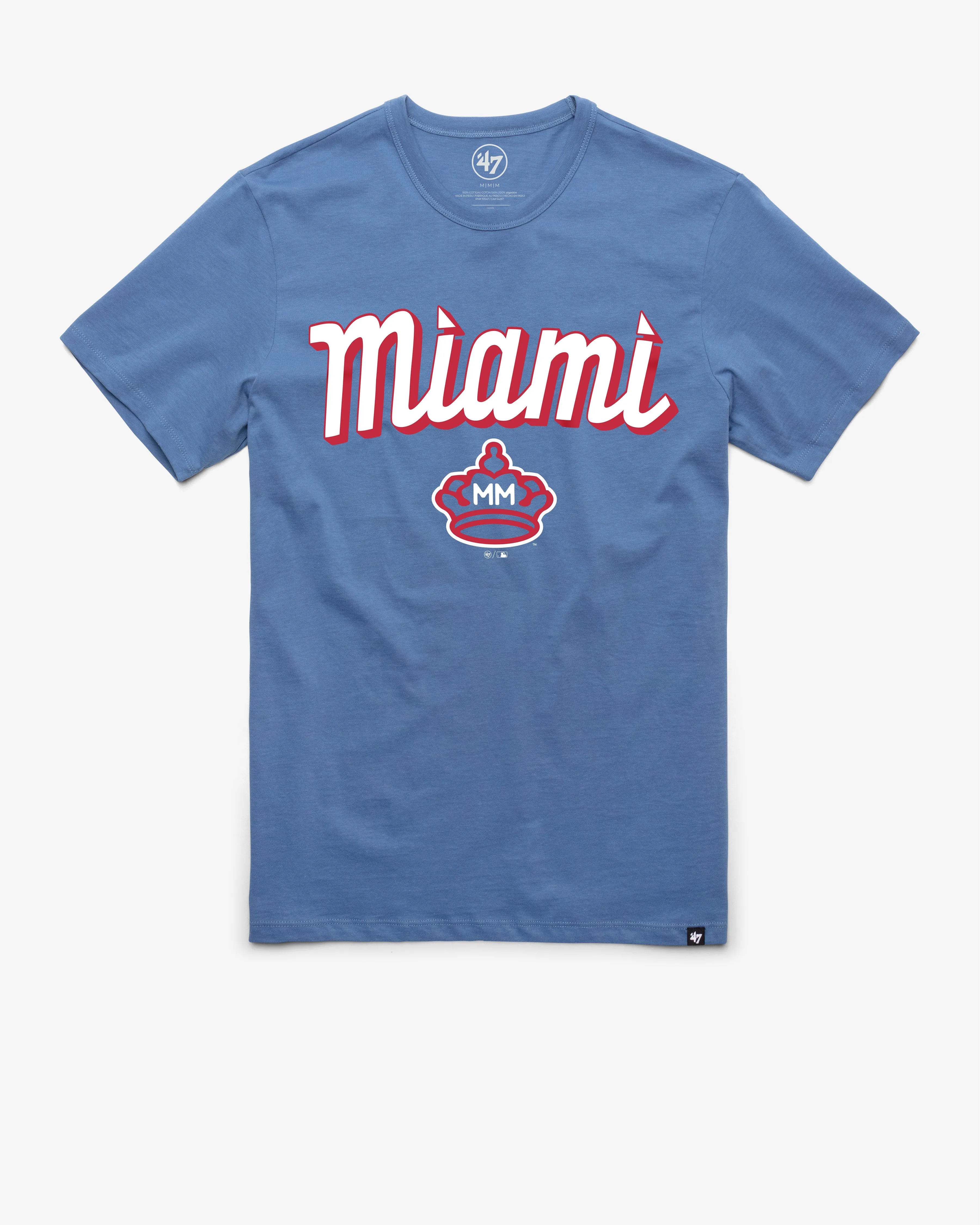MIAMI MARLINS CITY CONNECT PREGAME '47 FRANKLIN TEE sold by 47