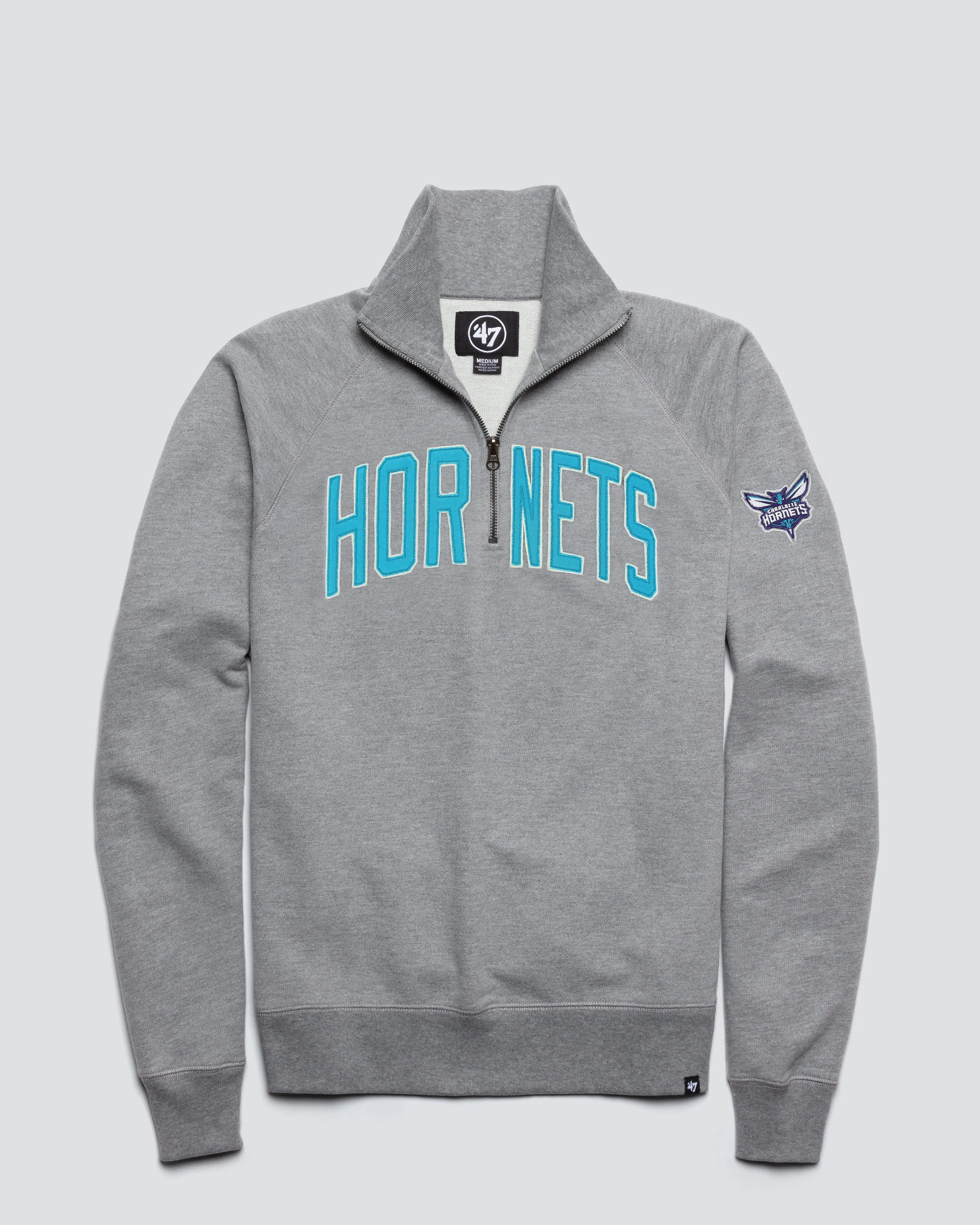 CHARLOTTE HORNETS BANKS '47 HARRIS SCRIMMAGE 1/4 ZIP sold by 47