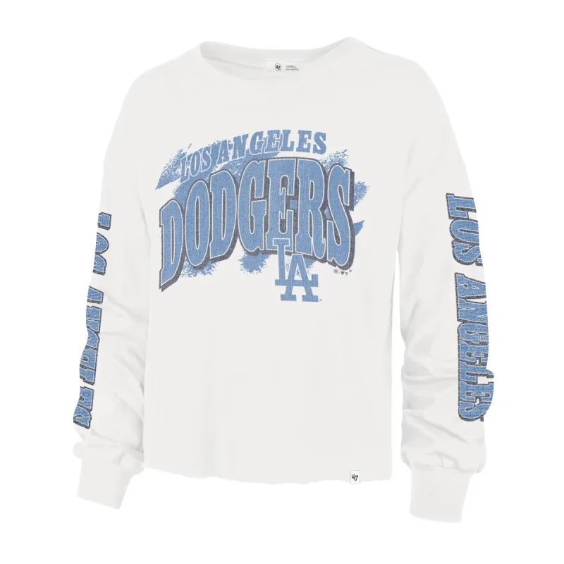 LOS ANGELES DODGERS BRUSH BACK '47 PARKWAY LONG SLEEVE TEE WOMENS sold by 47