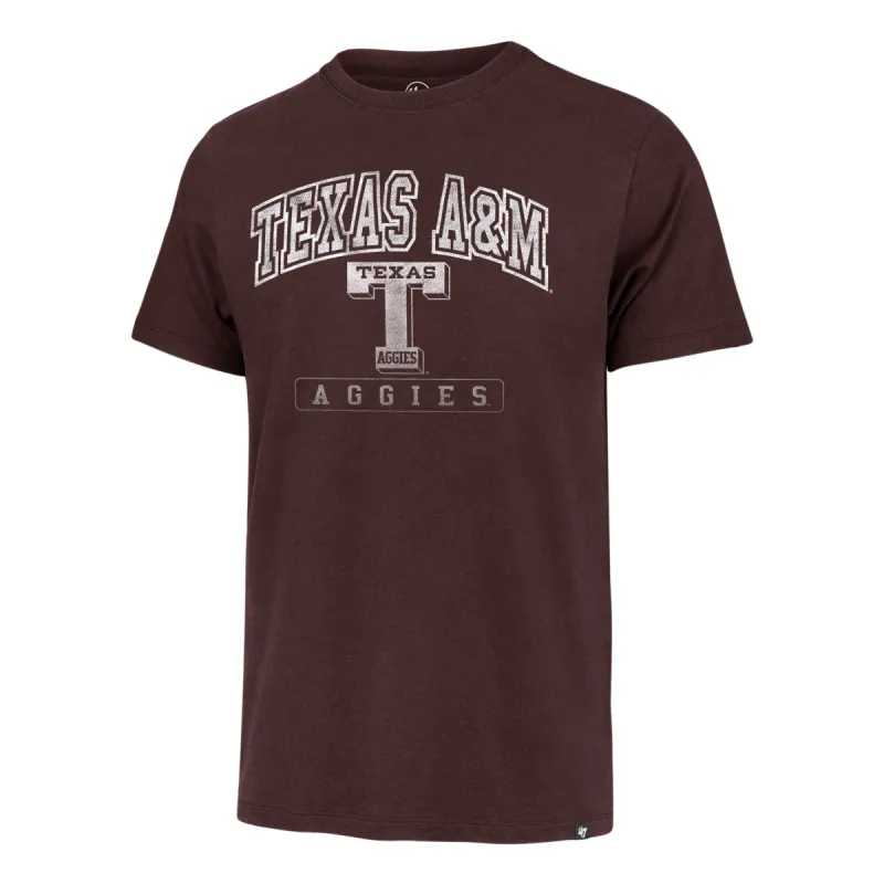 TEXAS A&M AGGIES VINTAGE MONO TONE '47 FRANKLIN TEE sold by 47