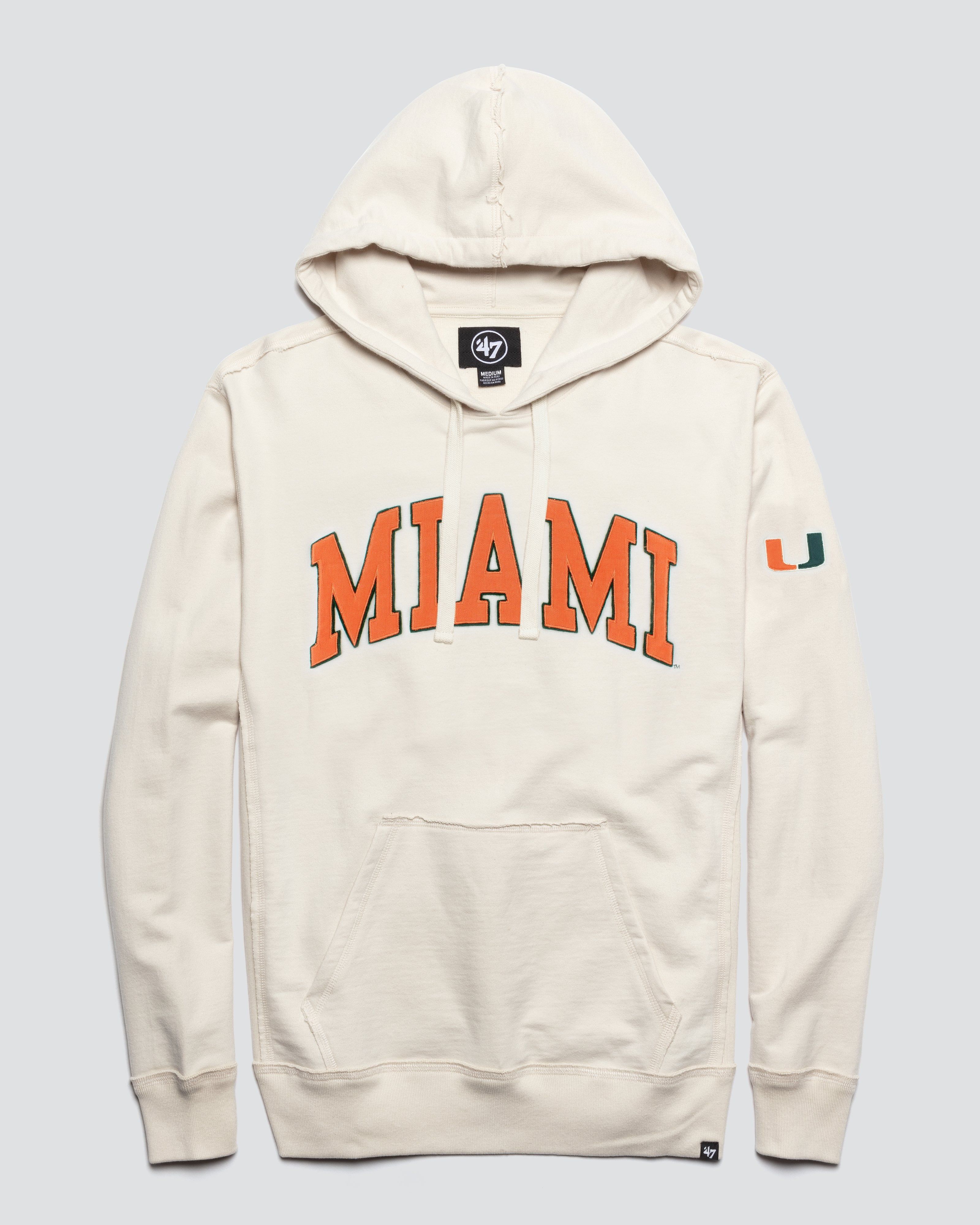 MIAMI HURRICANES RELIC '47 HARRIS SCRIMMAGE HOOD sold by 47