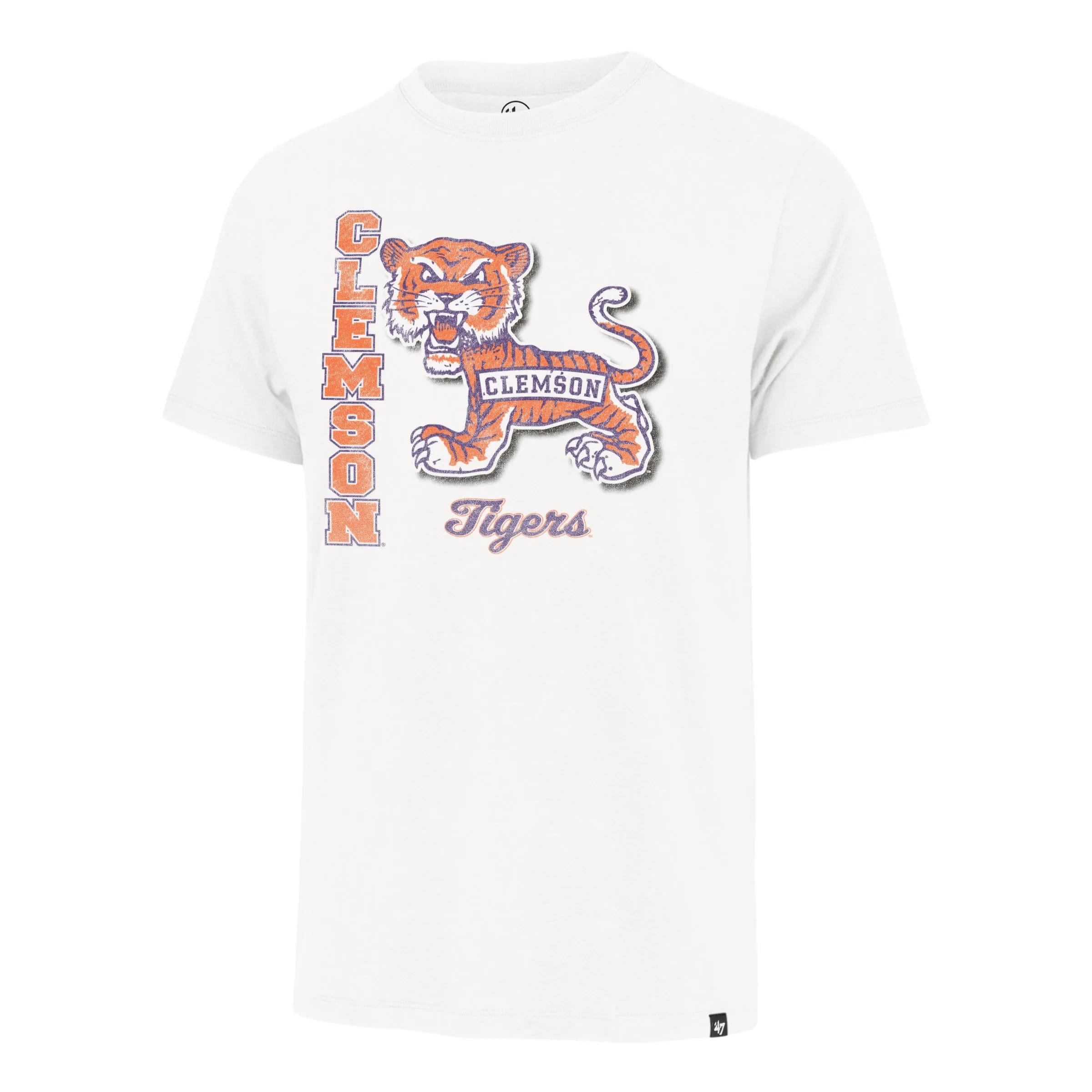 CLEMSON TIGERS VINTAGE PHASE OUT '47 FRANKLIN TEE sold by 47