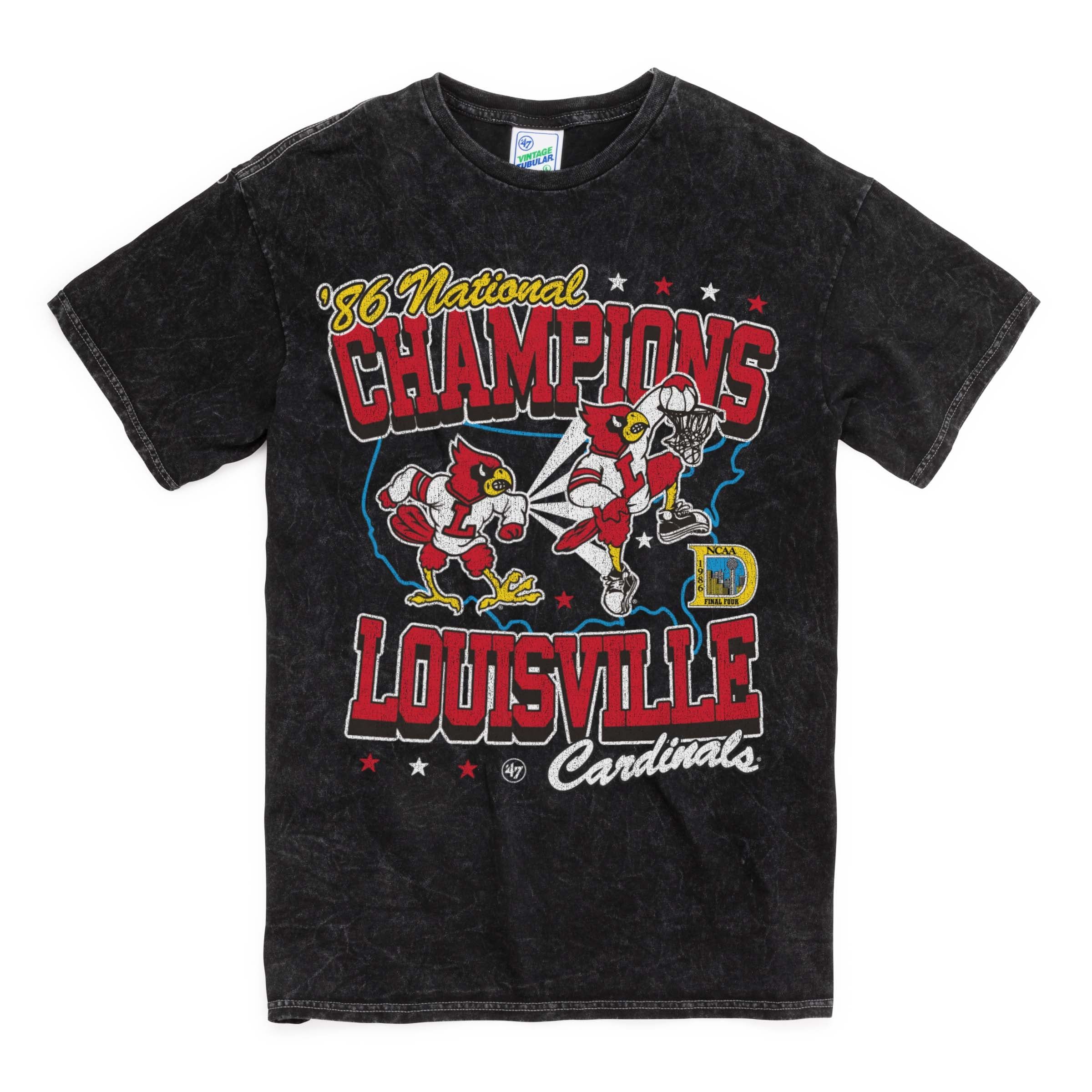 LOUISVILLE CARDINALS LOCKER '47 VINTAGE TUBULAR TEE sold by 47