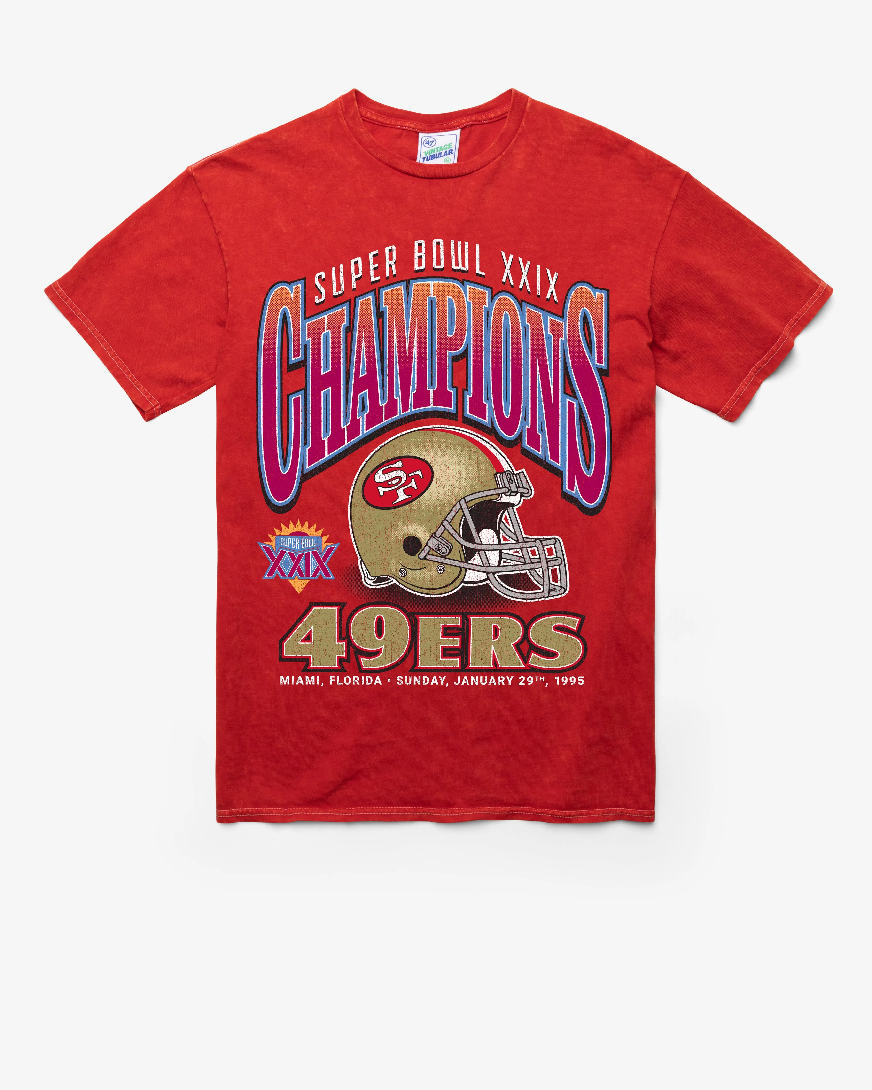 SAN FRANCISCO 49ERS SB GRIDIRO LOCKER '47 VINTAGE TUBULAR TEE sold by 47