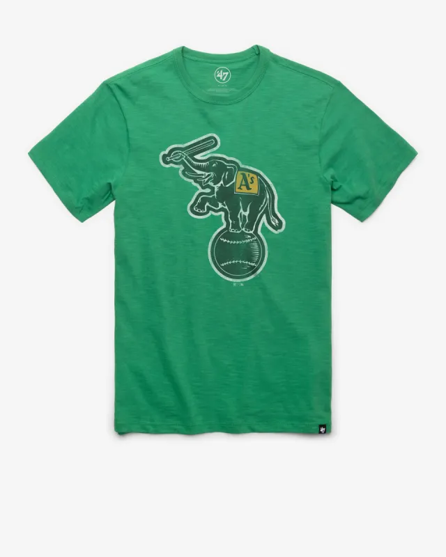 OAKLAND ATHLETICS COOPERSTOWN GRIT '47 SCRUM TEE sold by 47
