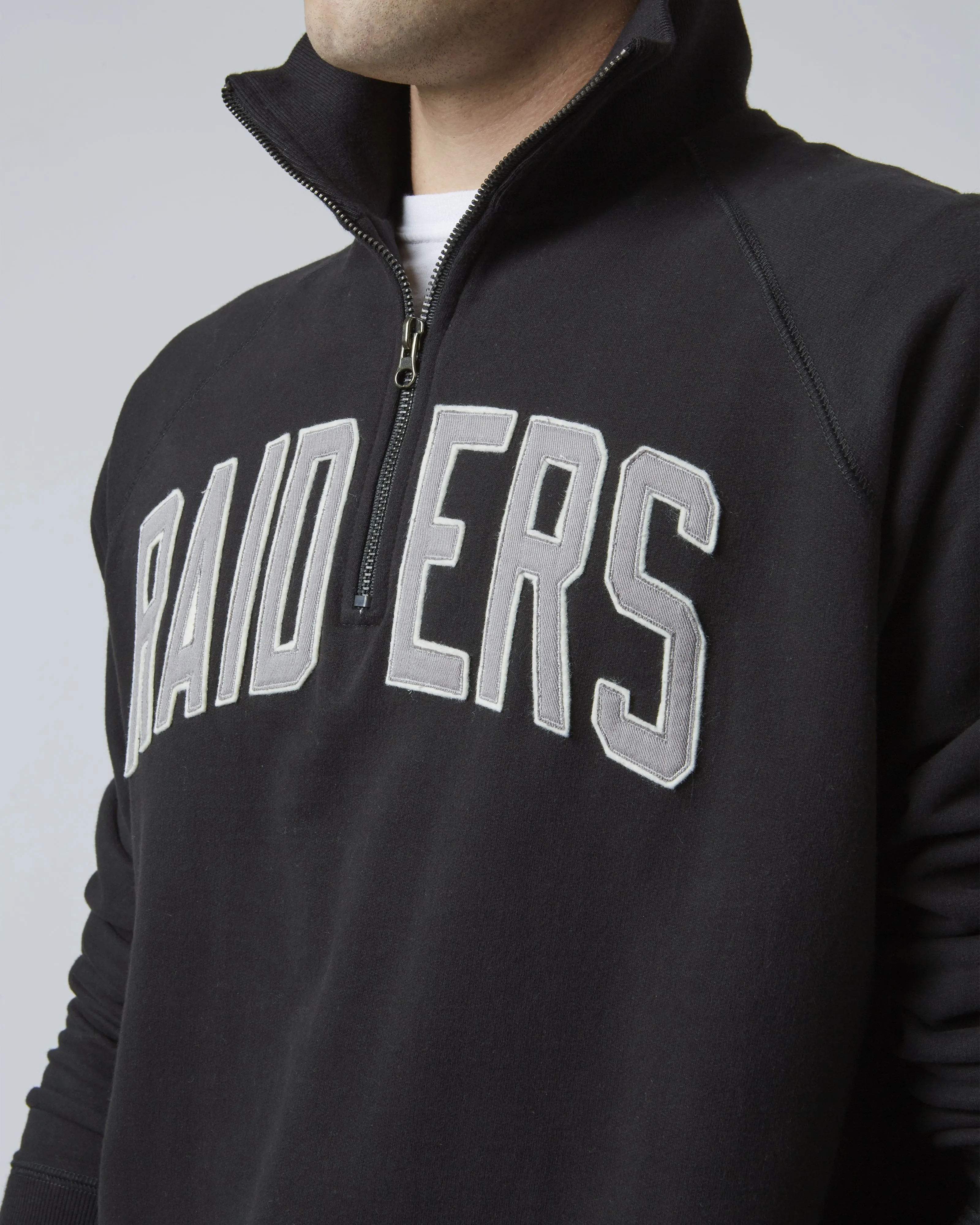 LAS VEGAS RAIDERS BANKS '47 HARRIS SCRIMMAGE 1/4 ZIP sold by 47 product image thumbnail 5