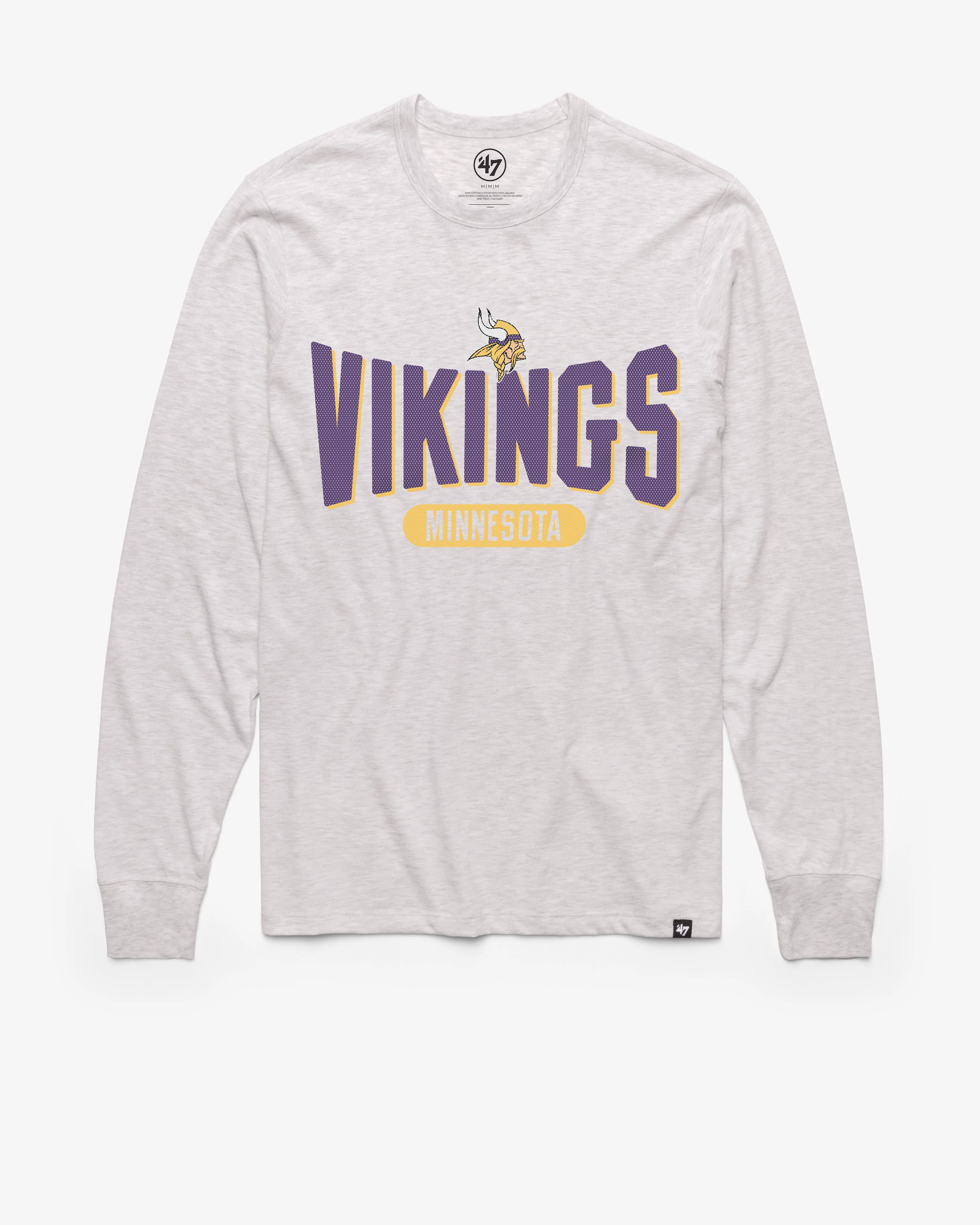 MINNESOTA VIKINGS OUTSTRETCH '47 FRANKLIN LONG SLEEVE TEE sold by 47