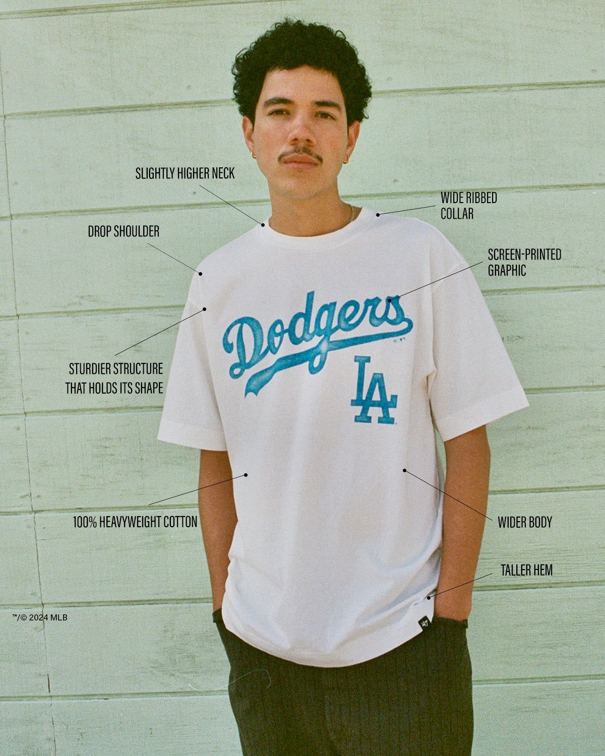 BOSTON RED SOX HIGHLINE '47 FOUNDATION TEE sold by 47 product image thumbnail 4