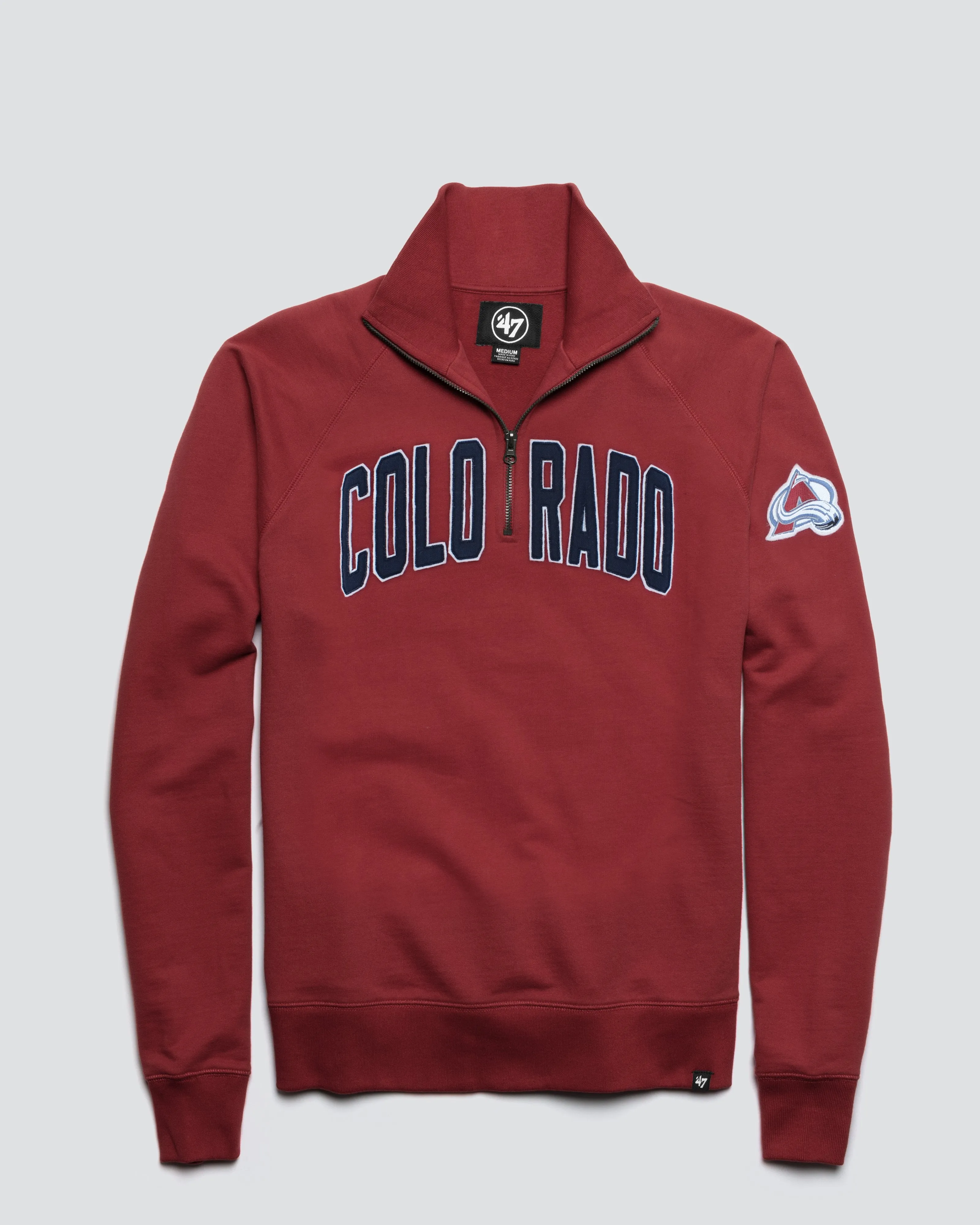 COLORADO AVALANCHE BANKS '47 HARRIS SCRIMMAGE 1/4 ZIP sold by 47