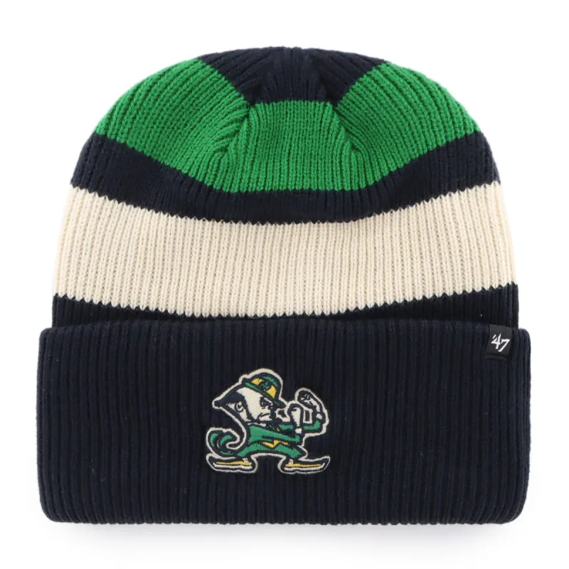 NOTRE DAME FIGHTING IRISH CLUBHOUSE JENNINGS '47 CUFF KNIT sold by 47