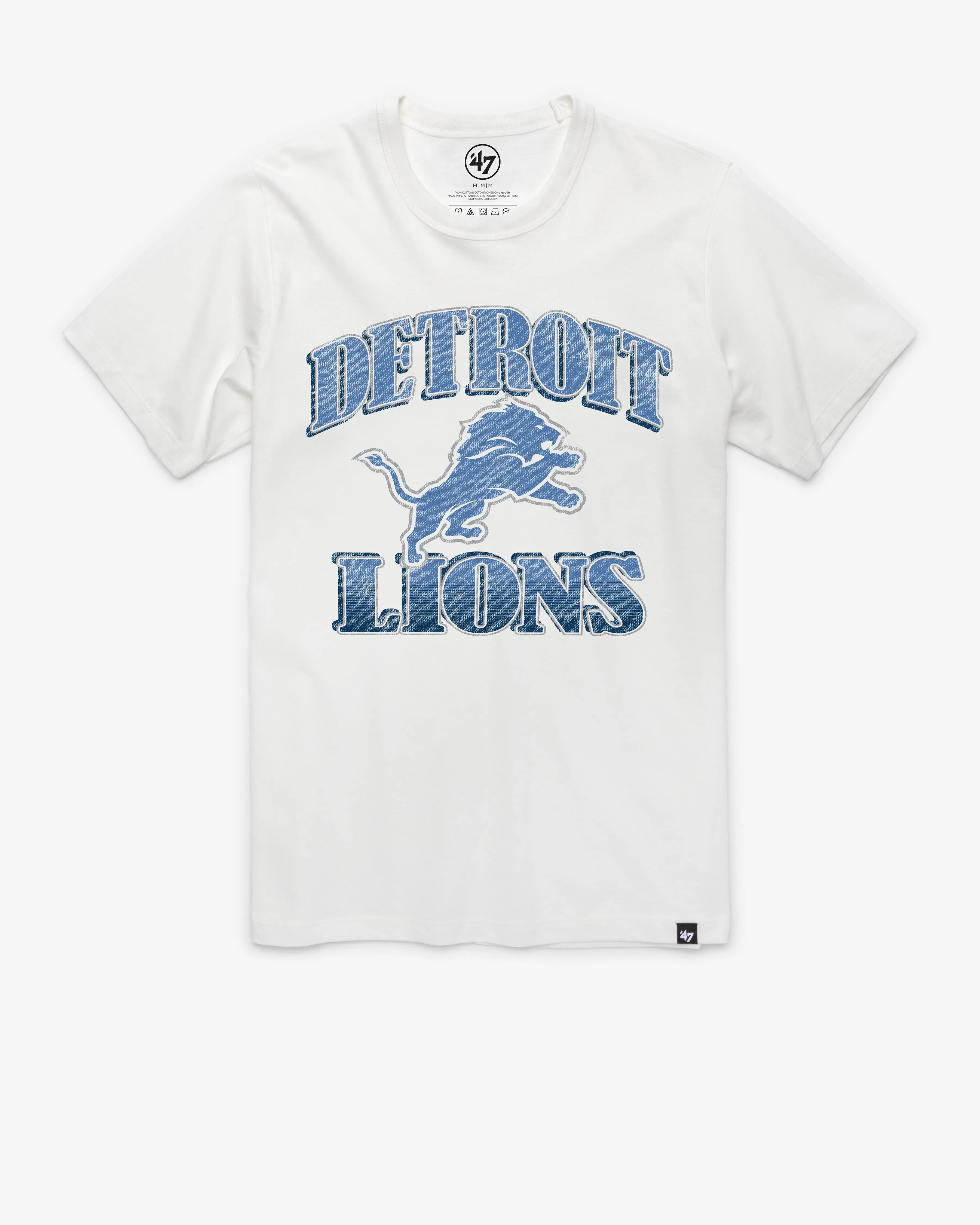 DETROIT LIONS OVERRUN '47 FRANKLIN TEE sold by 47