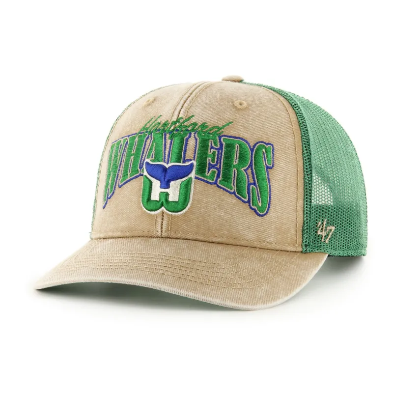 HARTFORD WHALERS VINTAGE SETTLER '47 TRUCKER sold by 47