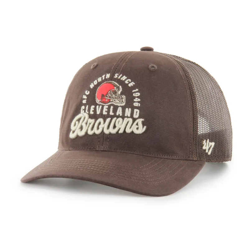 CLEVELAND BROWNS PITSTOP '47 TRUCKER RF RELAXED FIT sold by 47