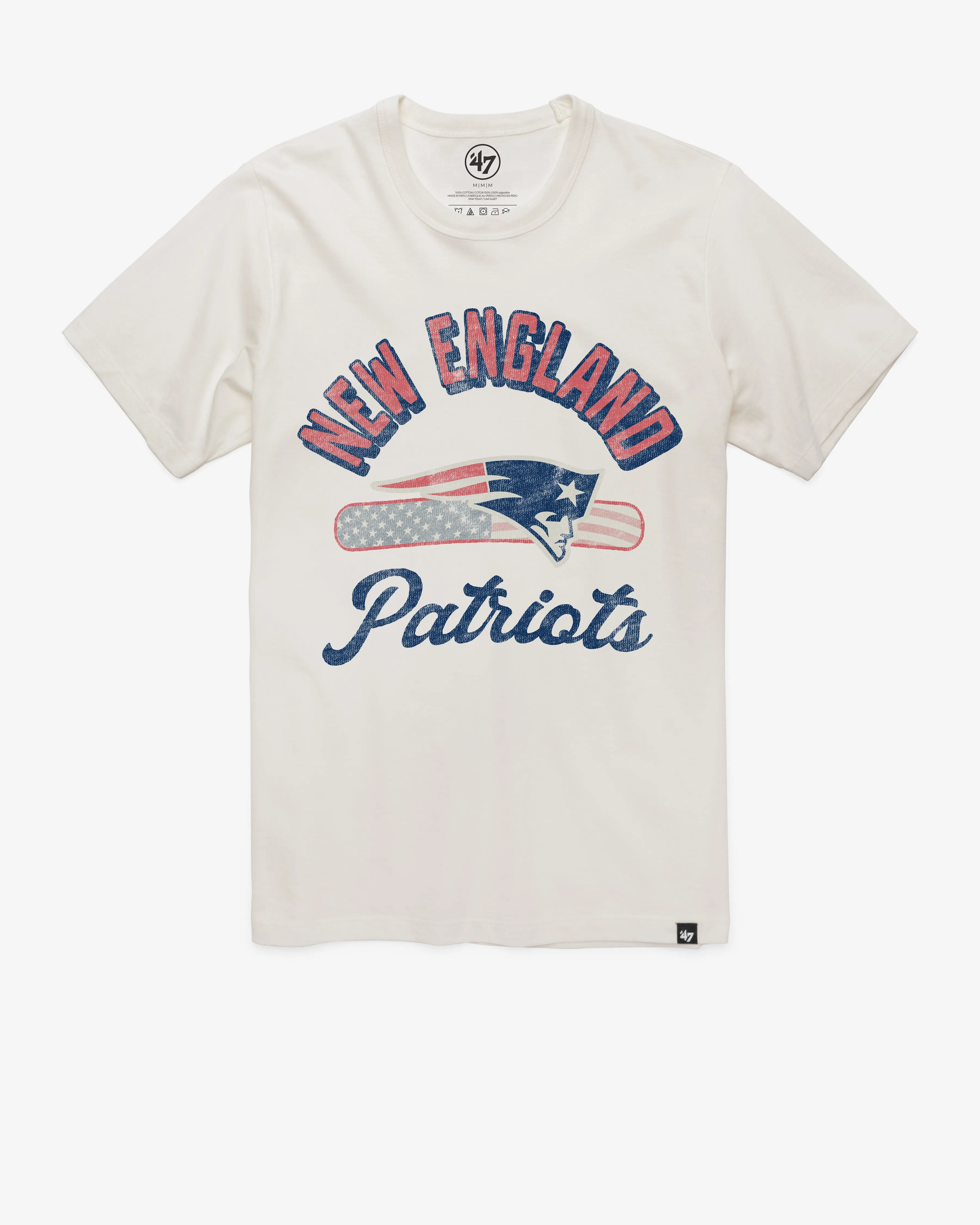 NEW ENGLAND PATRIOTS GLORY DAZE '47 FRANKLIN TEE sold by 47