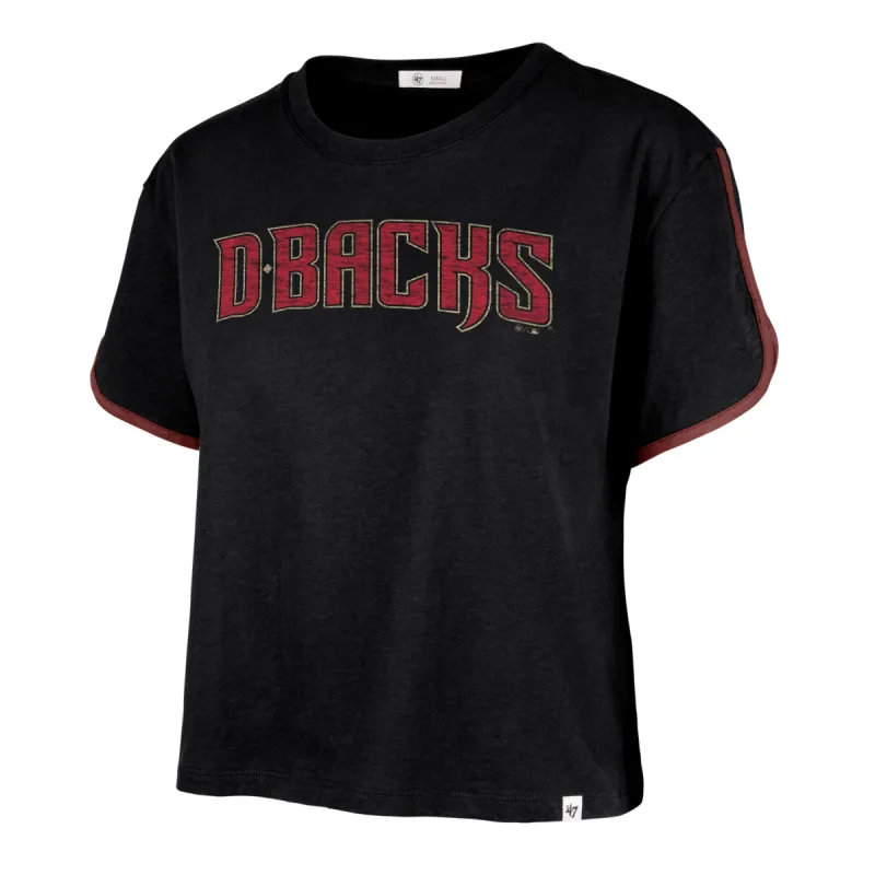 ARIZONA DIAMONDBACKS PREMIER WORDMARK '47 DOLPHIN HEM CROP WOMENS sold by 47
